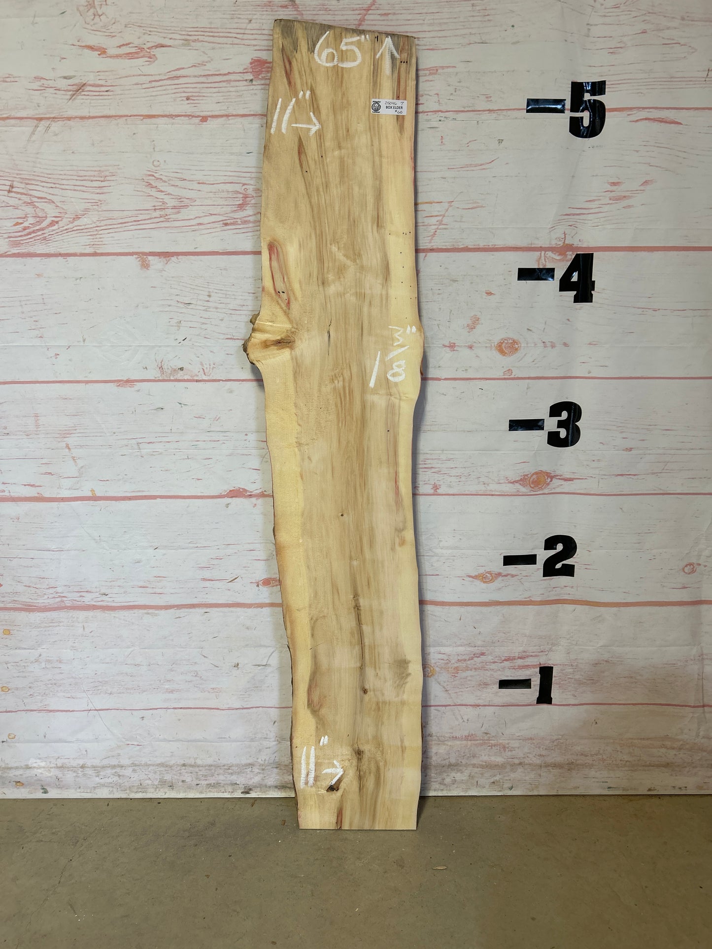 Live Edge Box Elder Sku#25046D-7