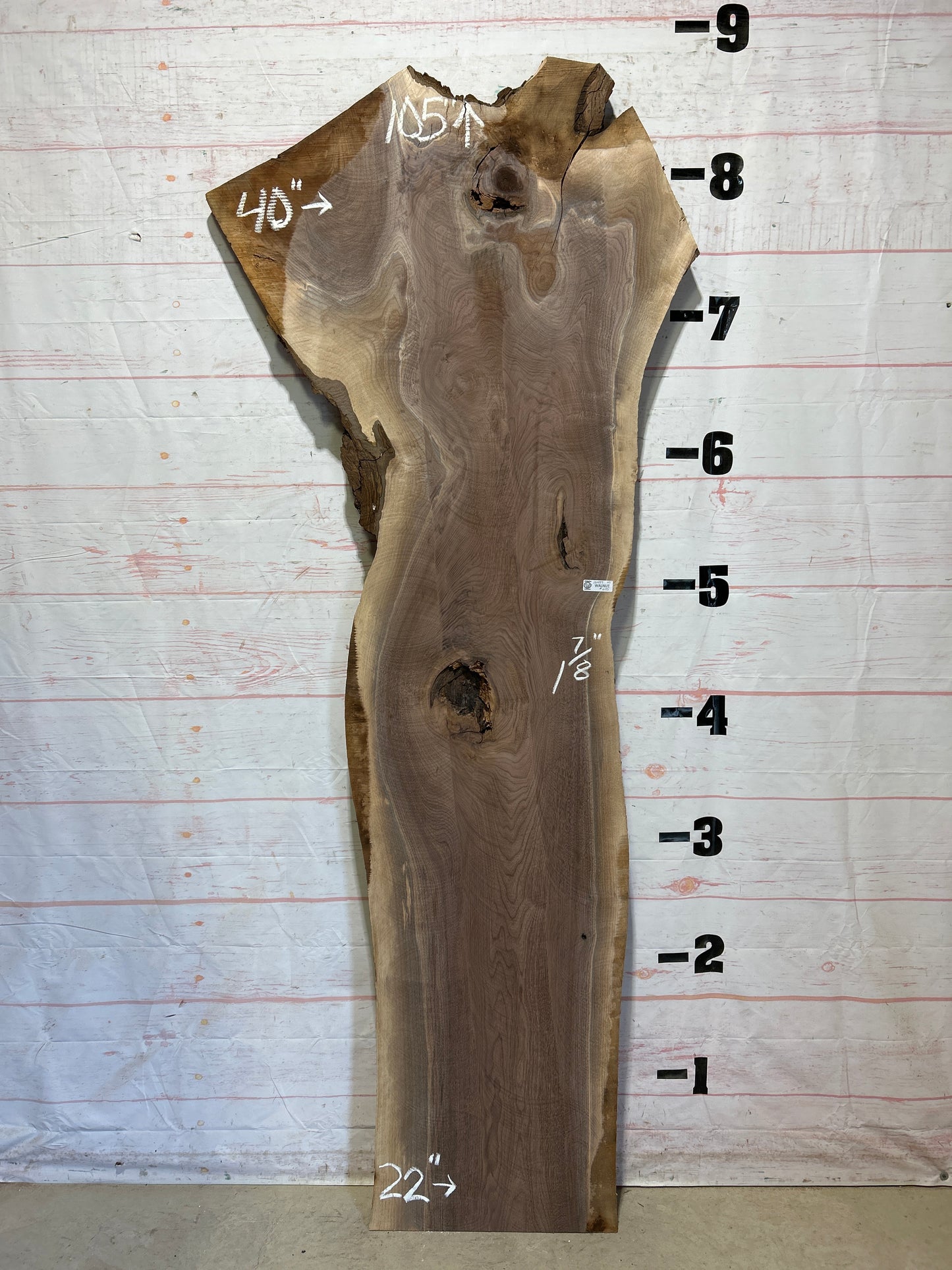 Live Edge Walnut Sku#26489-45
