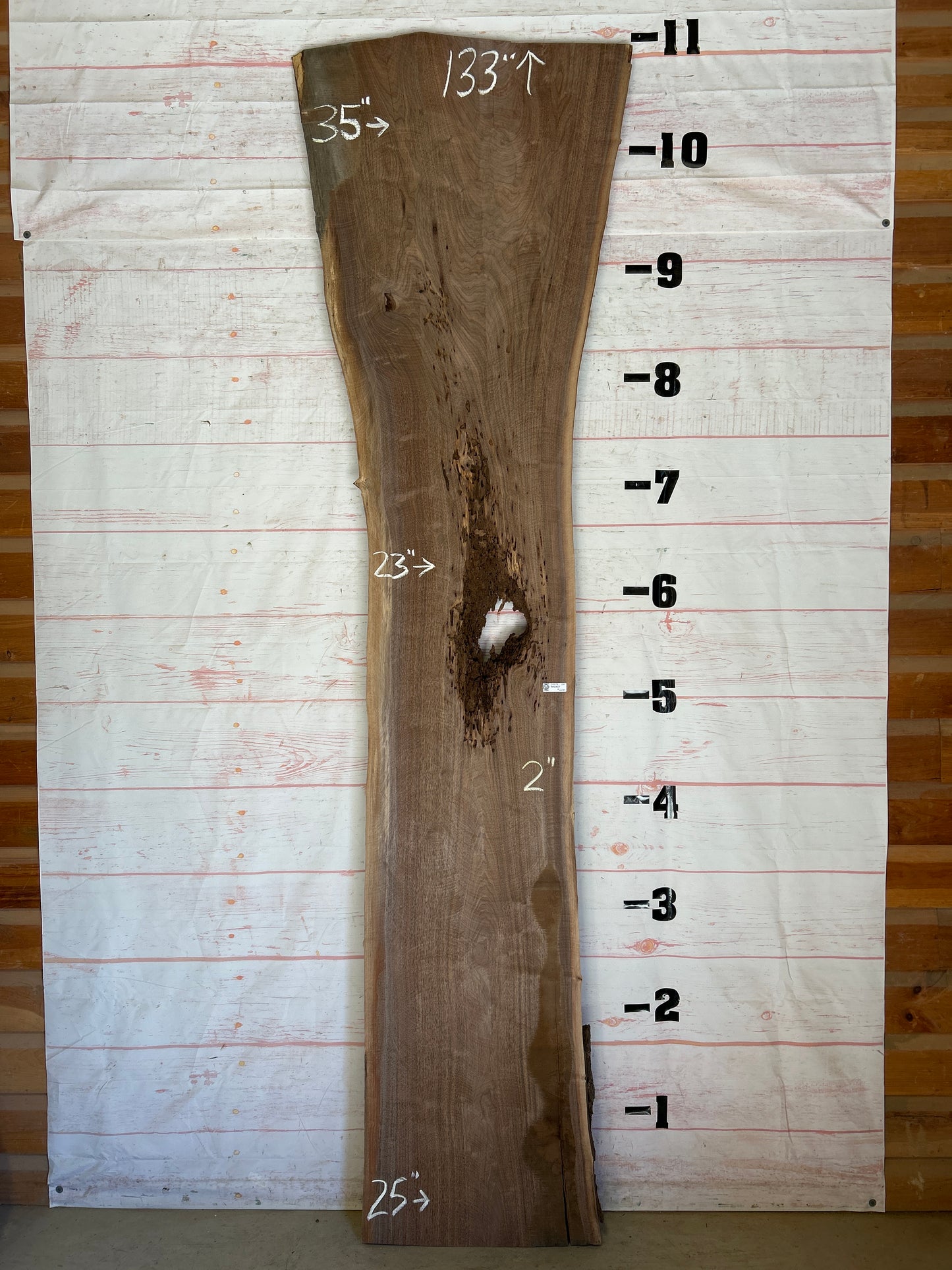 Live Edge Walnut Sku#24878-54