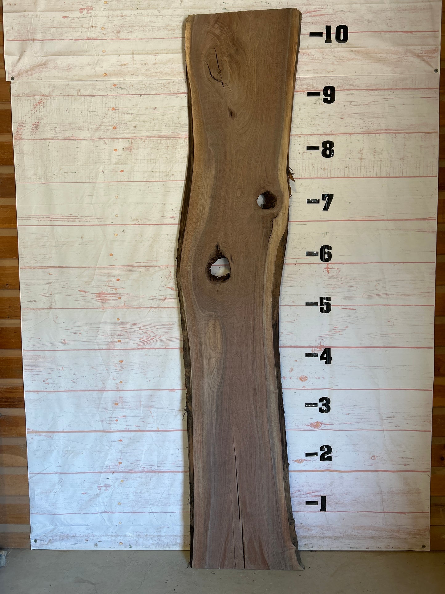 Live Edge Walnut Sku#24856-44