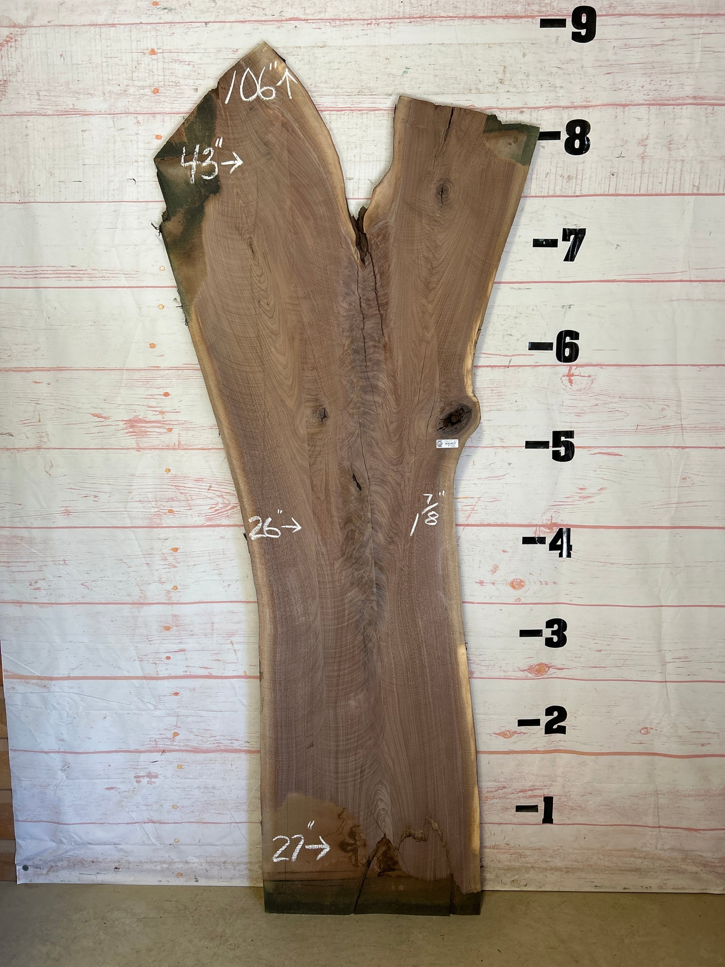 Live Edge Walnut Sku#23677J-52