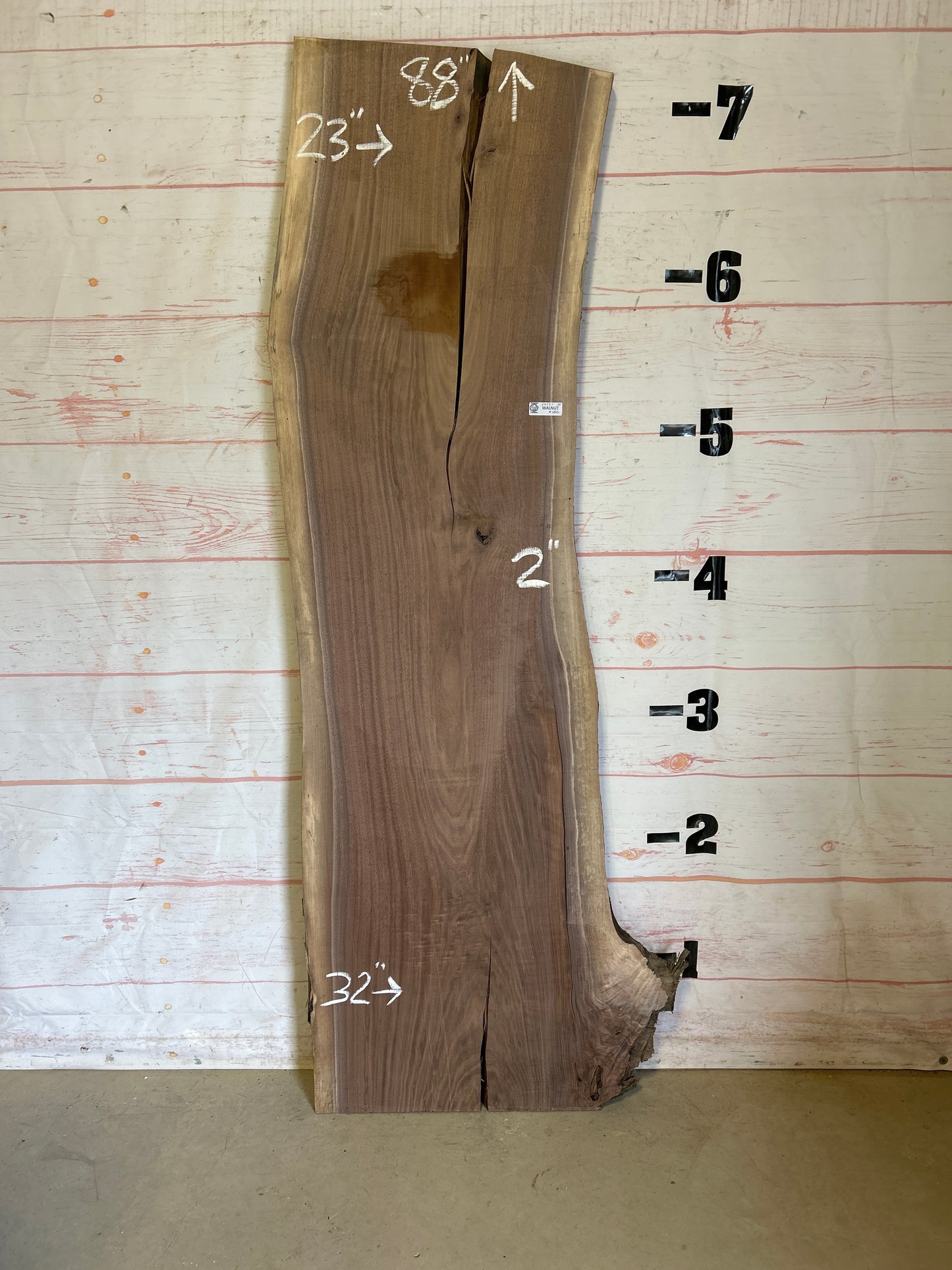LiveEdge Walnut Sku#24737SP1-34