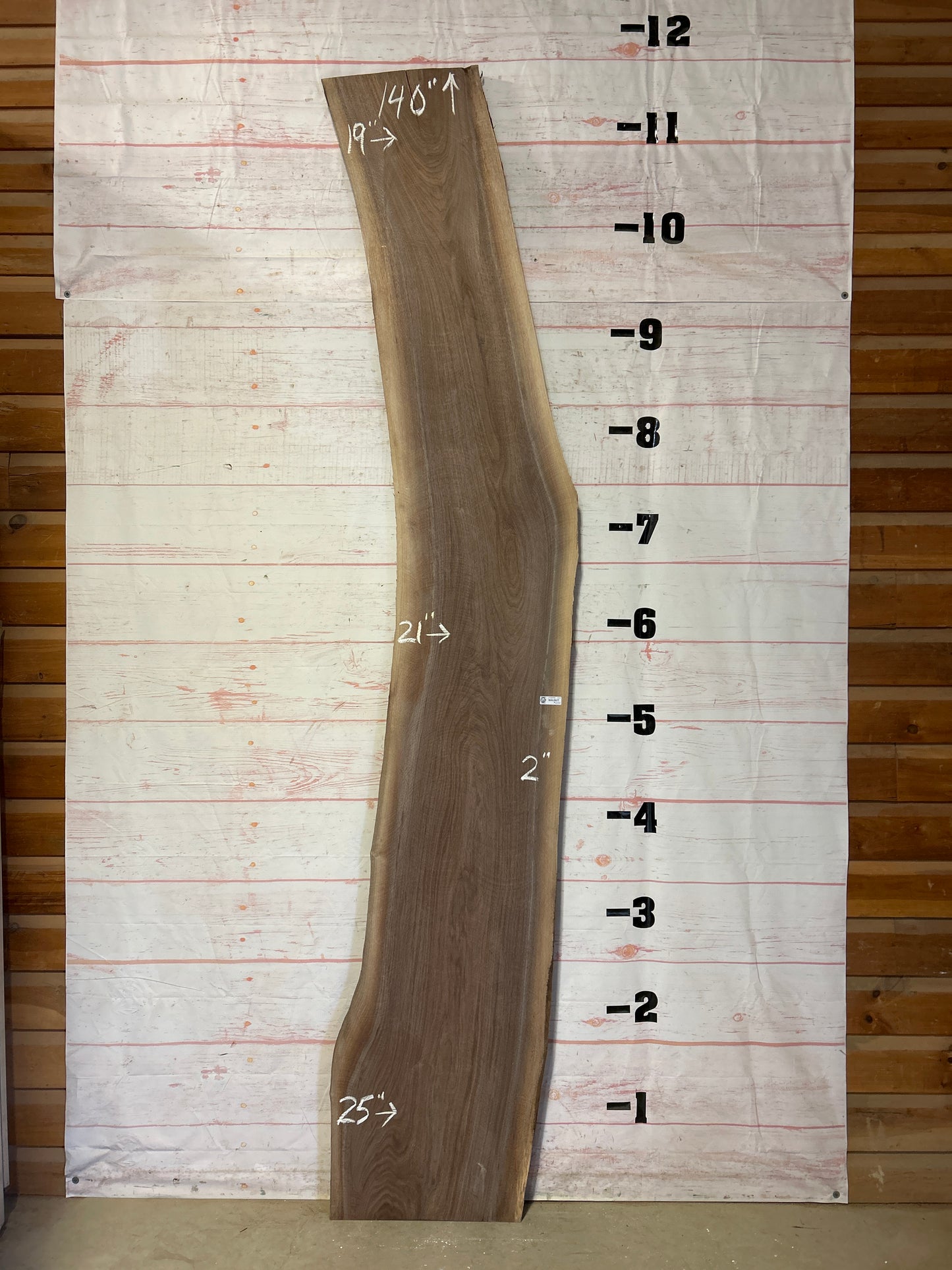 Live Edge Walnut Sku#24898-43