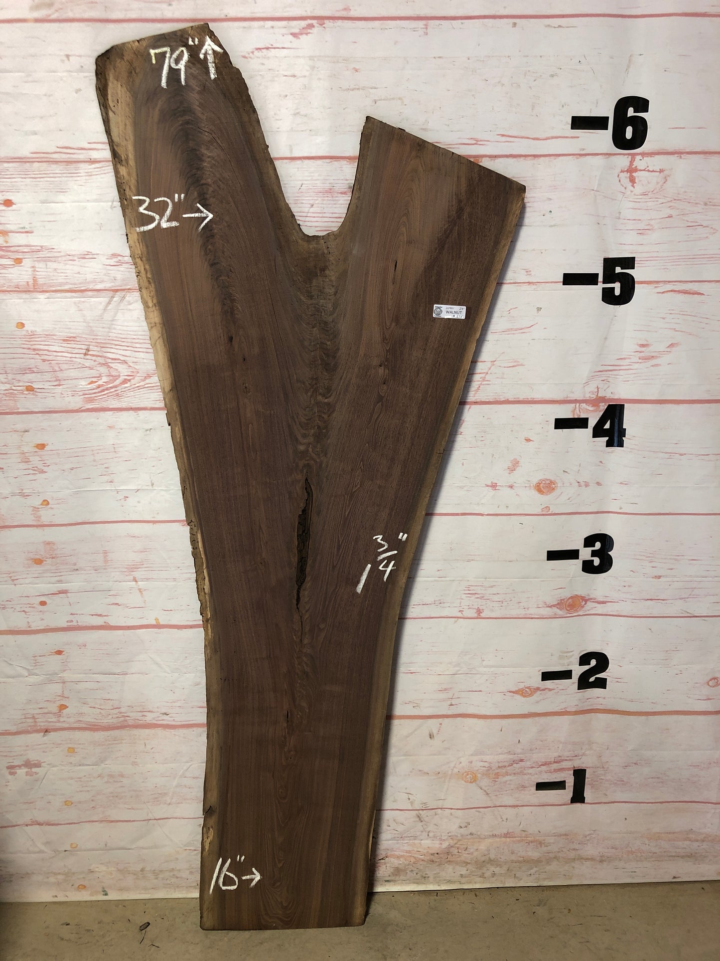 Live Edge Walnut Sku#20881SP1-23