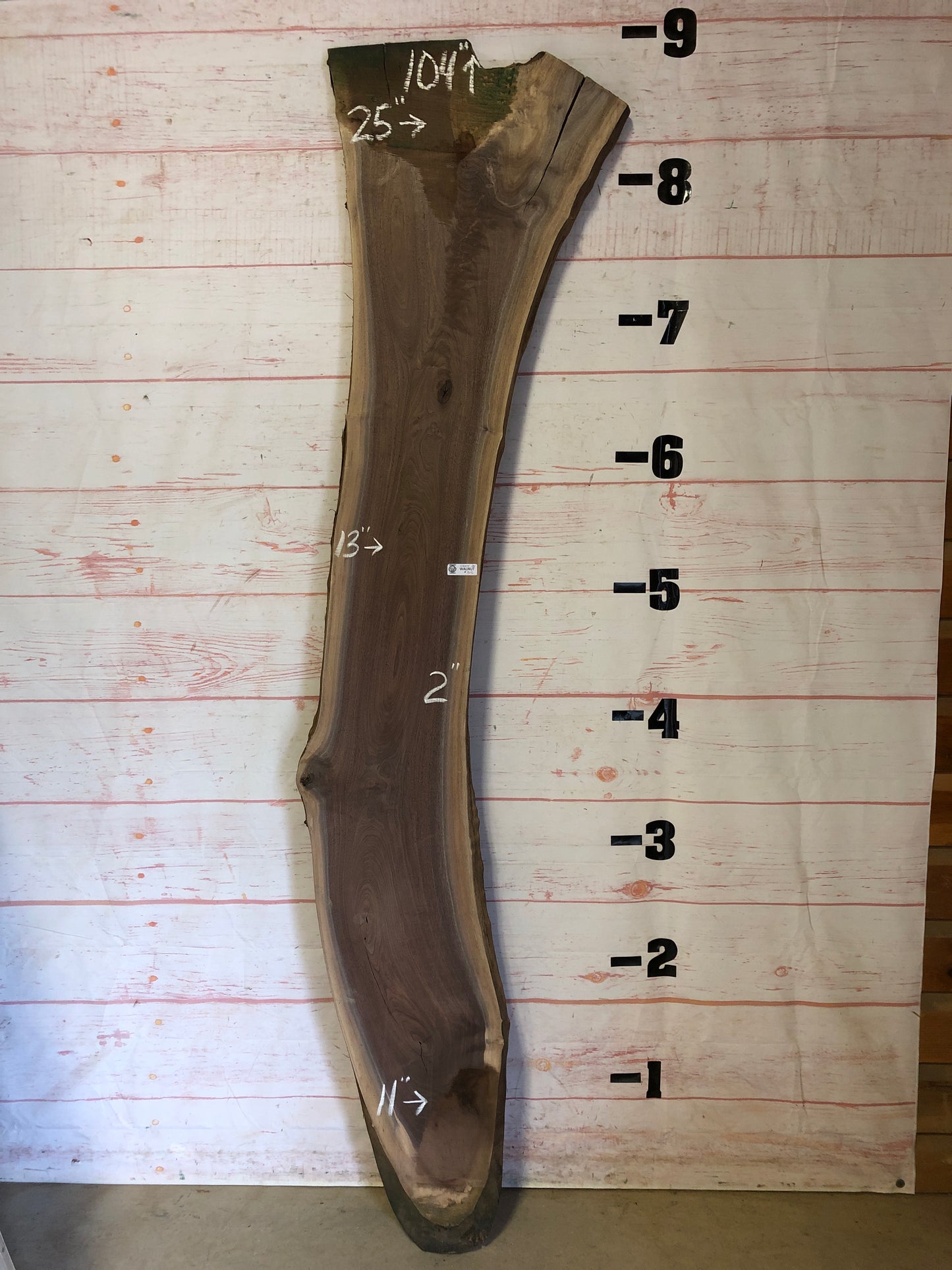 Live Edge Walnut Sku# 23004M-26