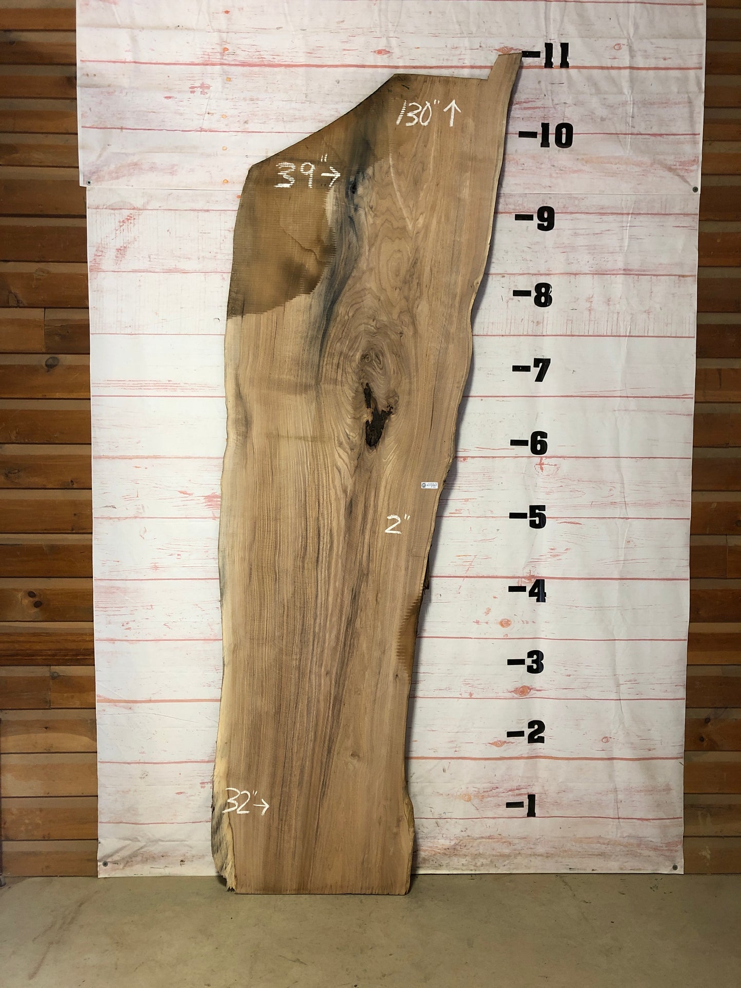Live Edge Butternut Sku# 21443-65