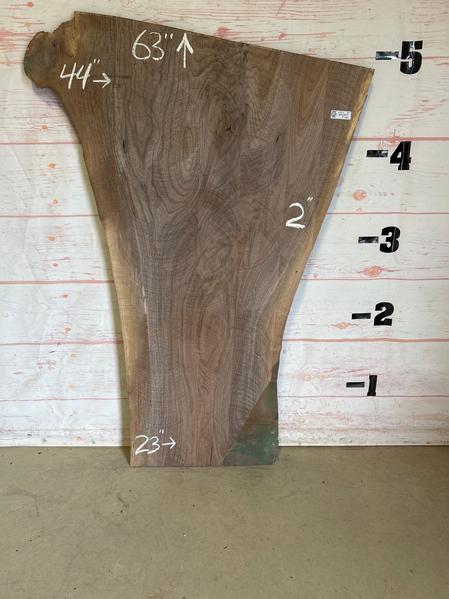 Live Edge Walnut Sku#24975-30