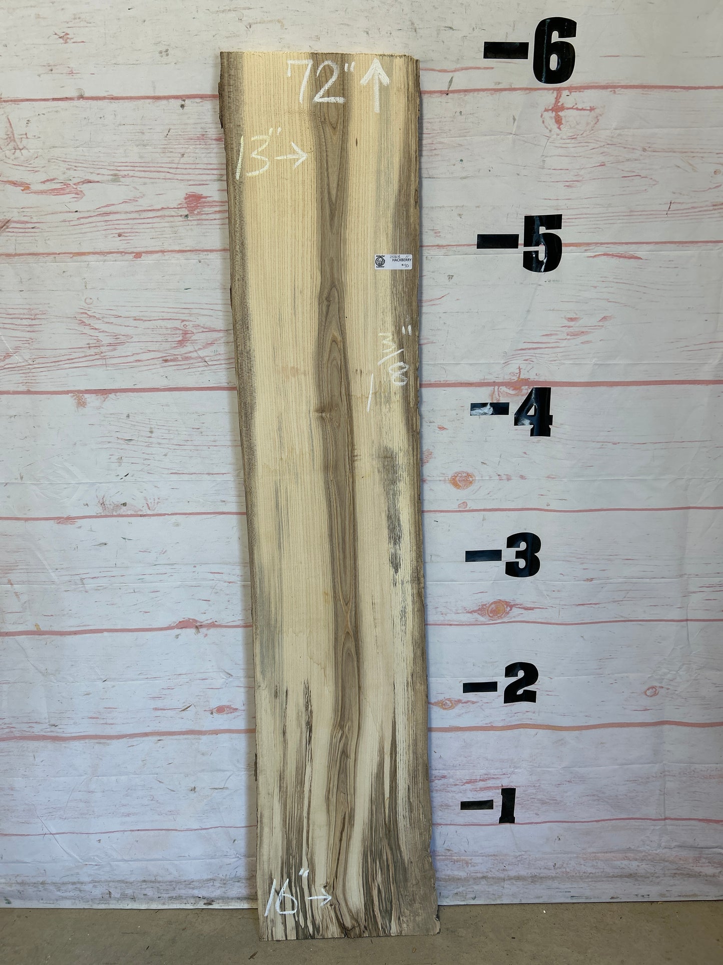 Live Edge Hackberry Sku#25808D-11