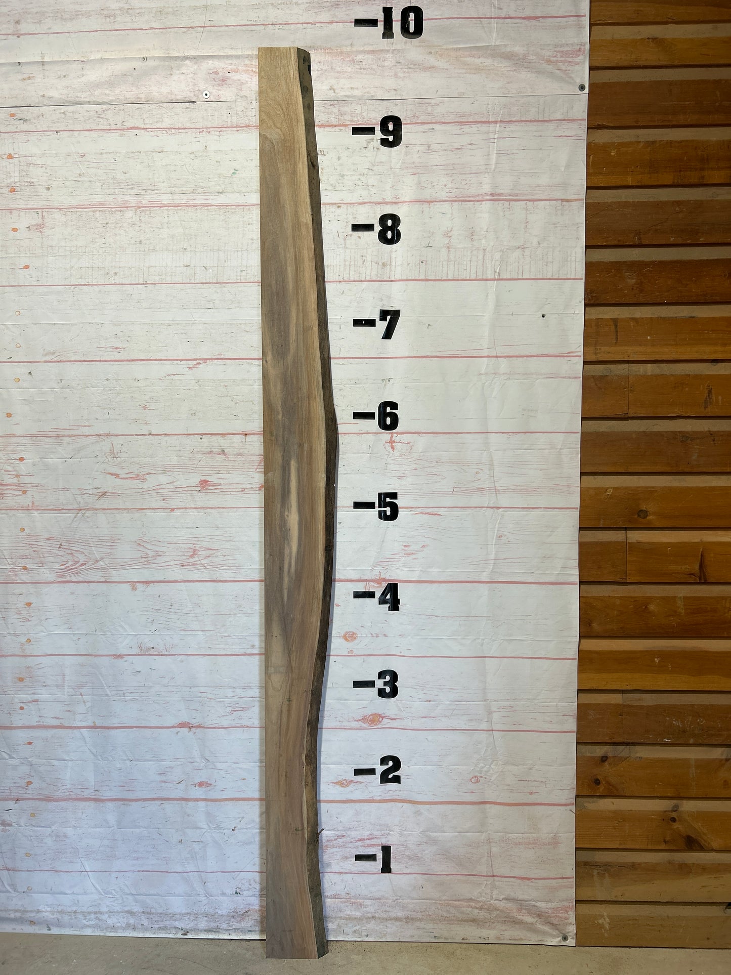 Live Edge Walnut Sku#25396M-10