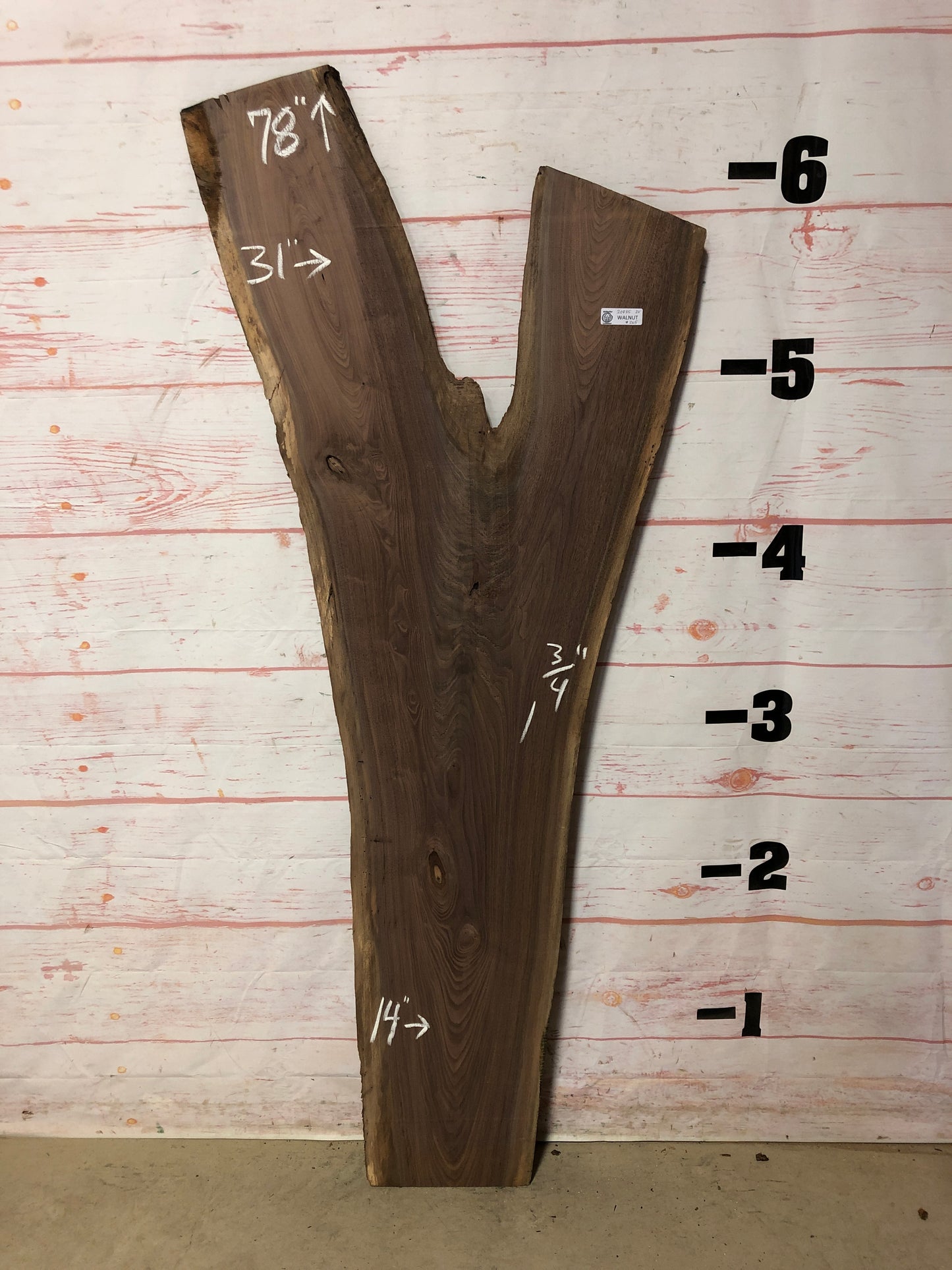 Live Edge Walnut Sku# 20835SP1-22