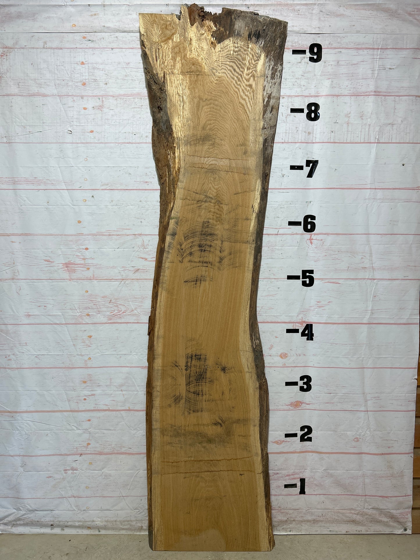 Live Edge White Oak Sku#26296-43