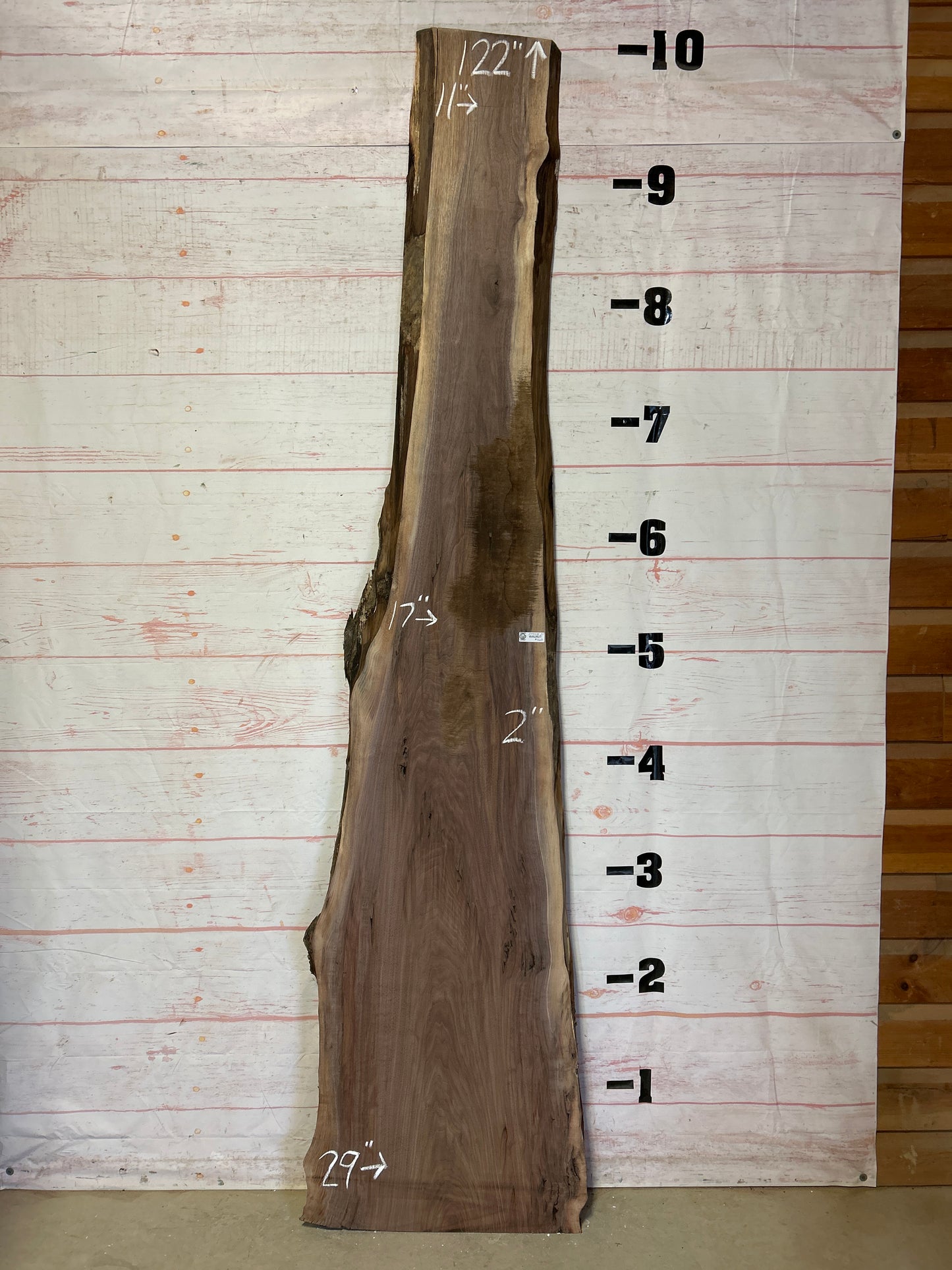 Live Edge Walnut Sku#24558-33