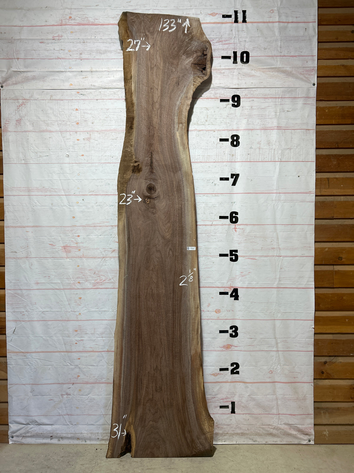 Live Edge Walnut Sku#27031K-50