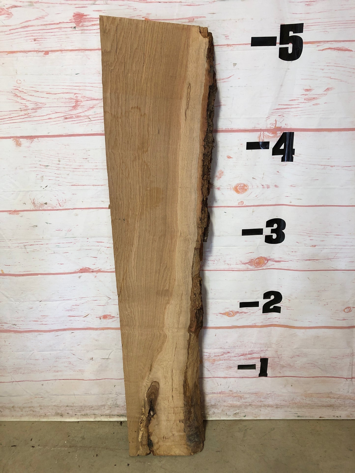 Live Edge White Oak Sku#23068-16