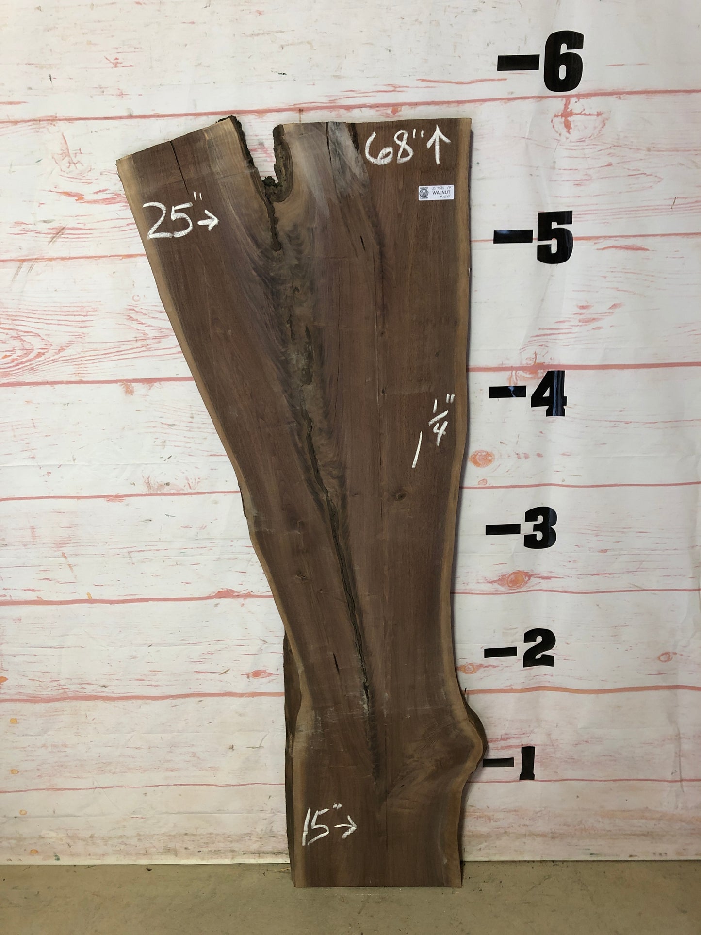 Live Edge Walnut Sku# 21758W-14