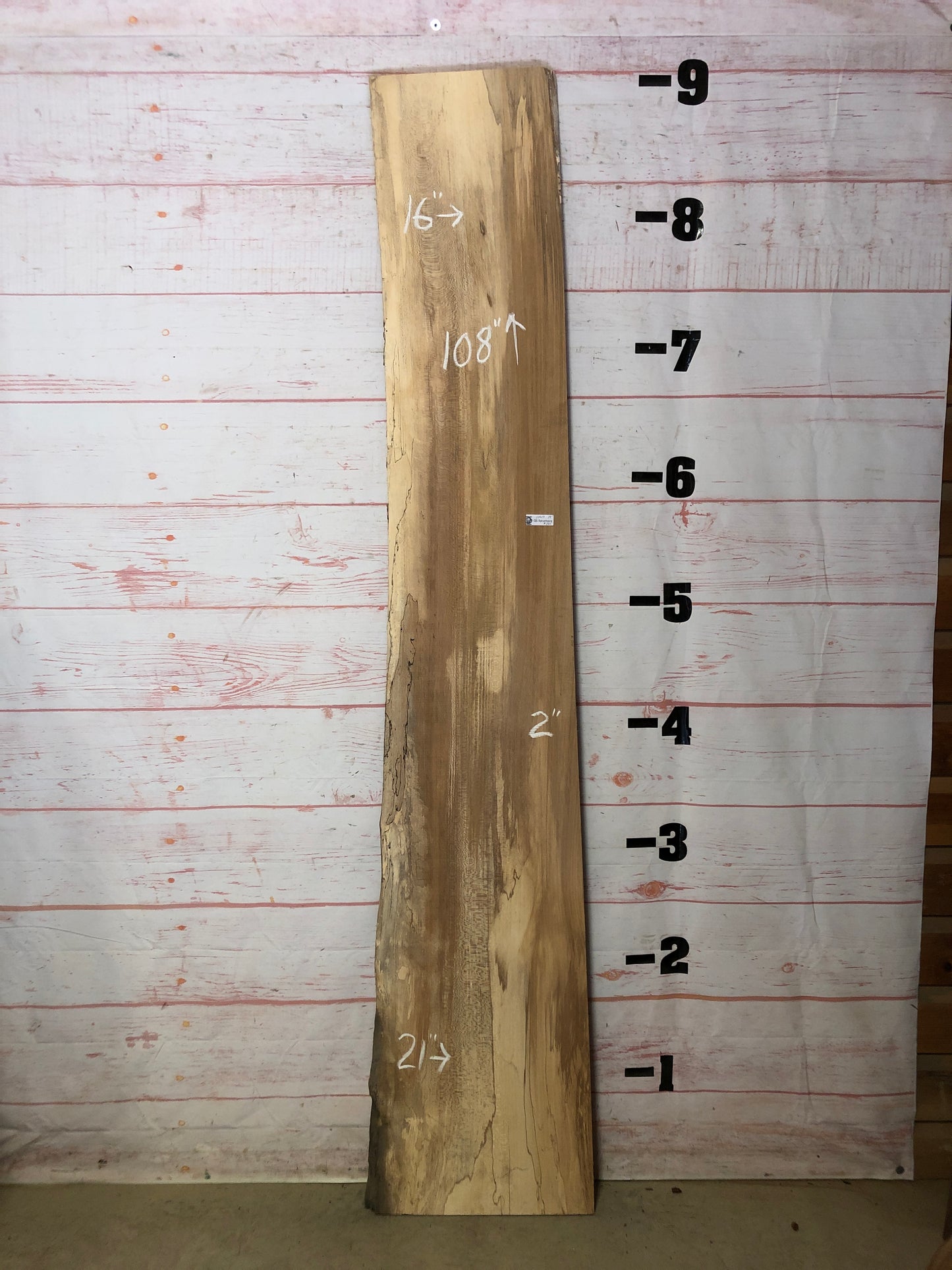 Live Edge Sycamore Sku# 20829H-29