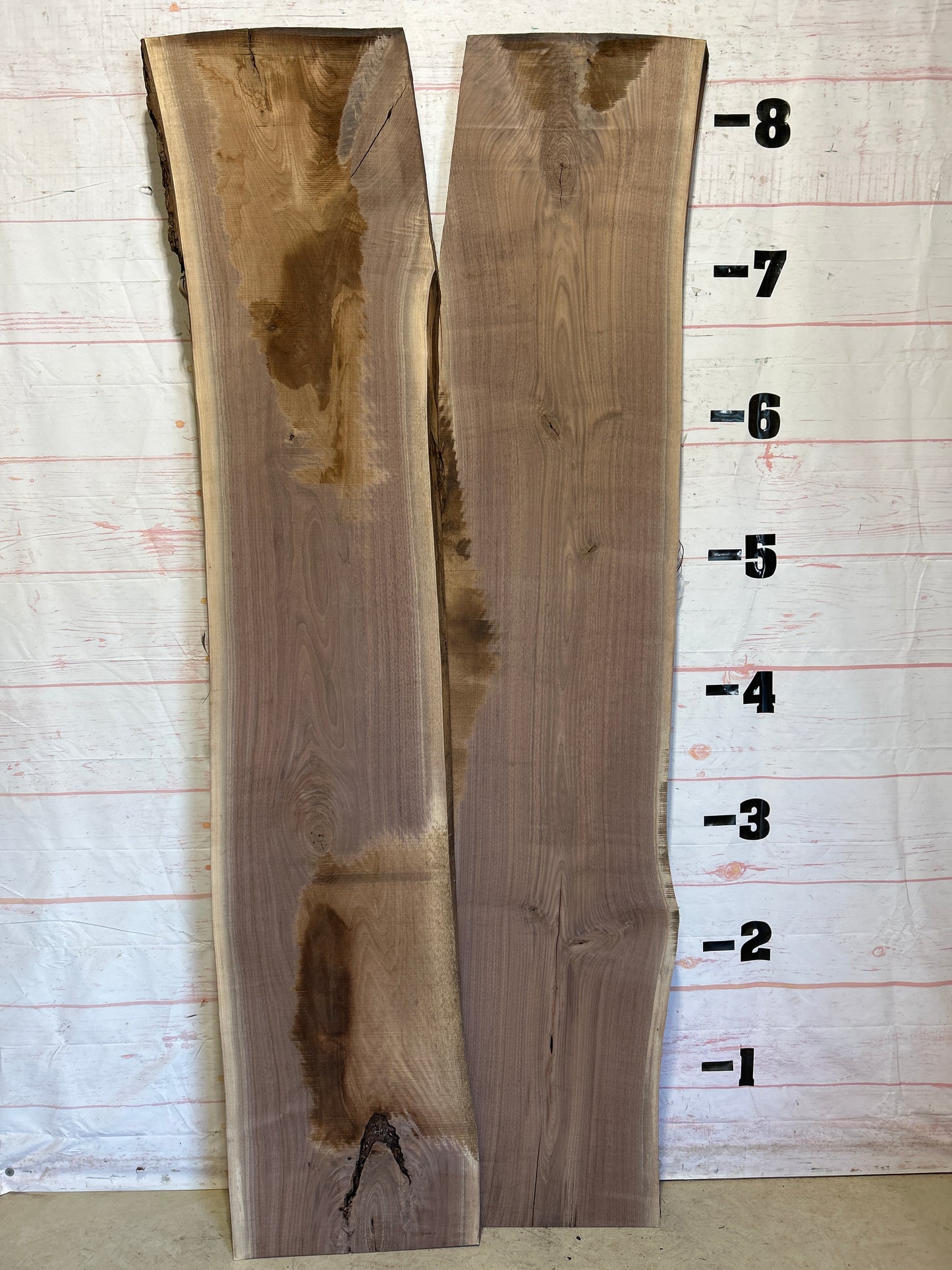 Live Edge Walnut Set Sku#26157K-60