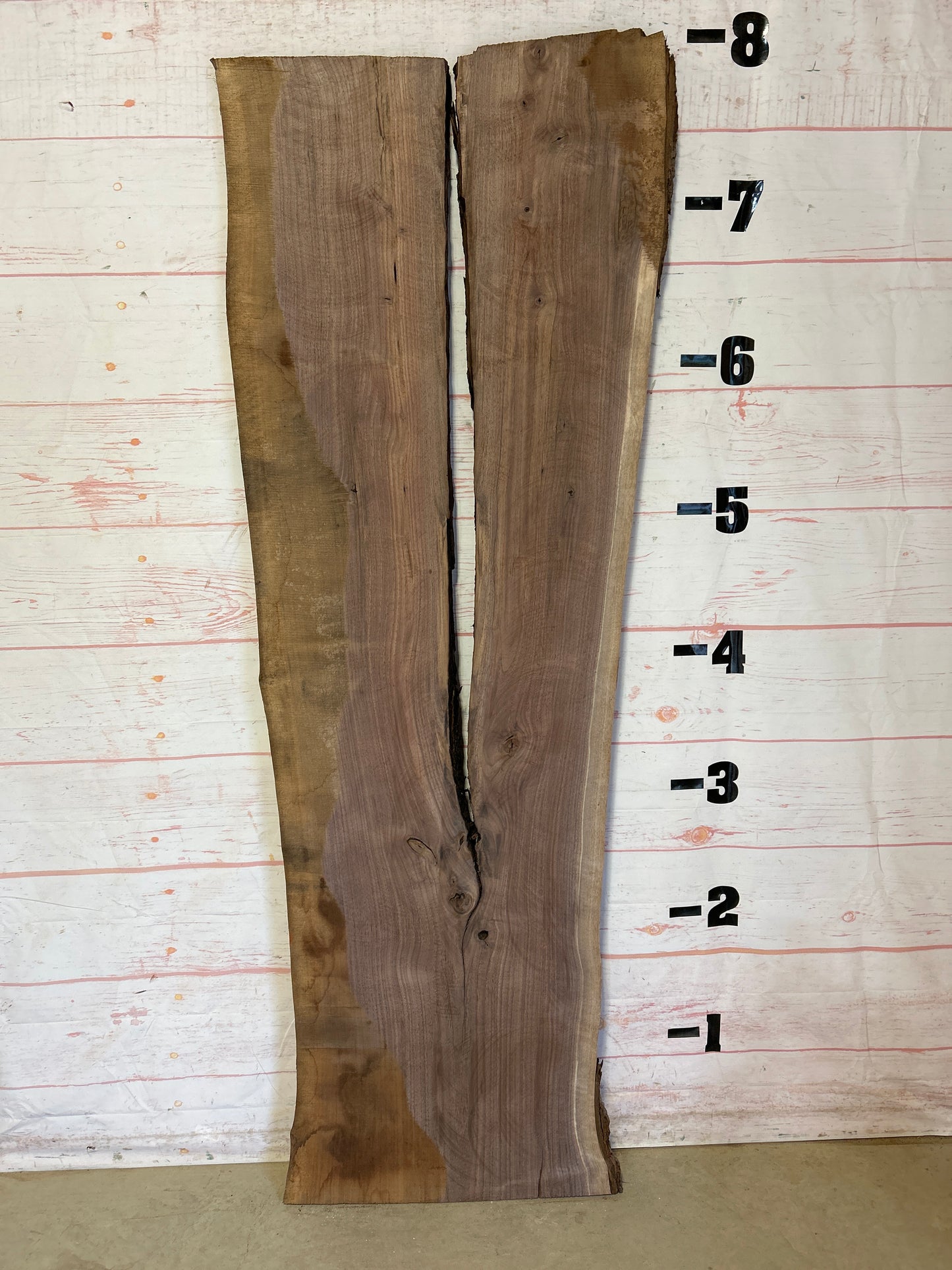 Live Edge Walnut Sku#25171J-39