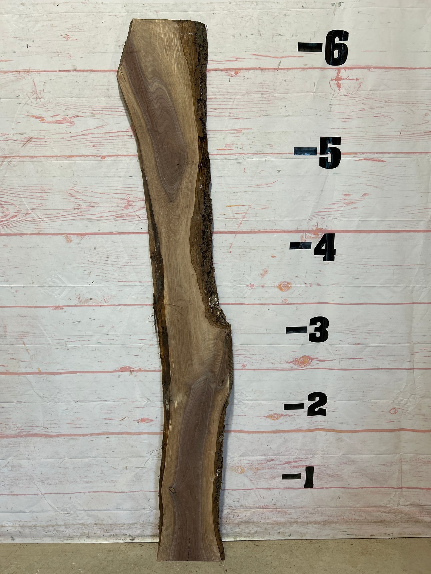 Live Edge Walnut Sku#25428M-6