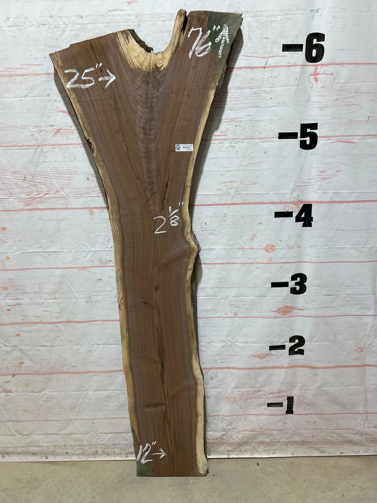 Live Edge Walnut Sku#27076G-20