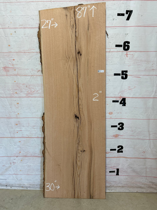 Live Edge Red Oak Sku#26291-35
