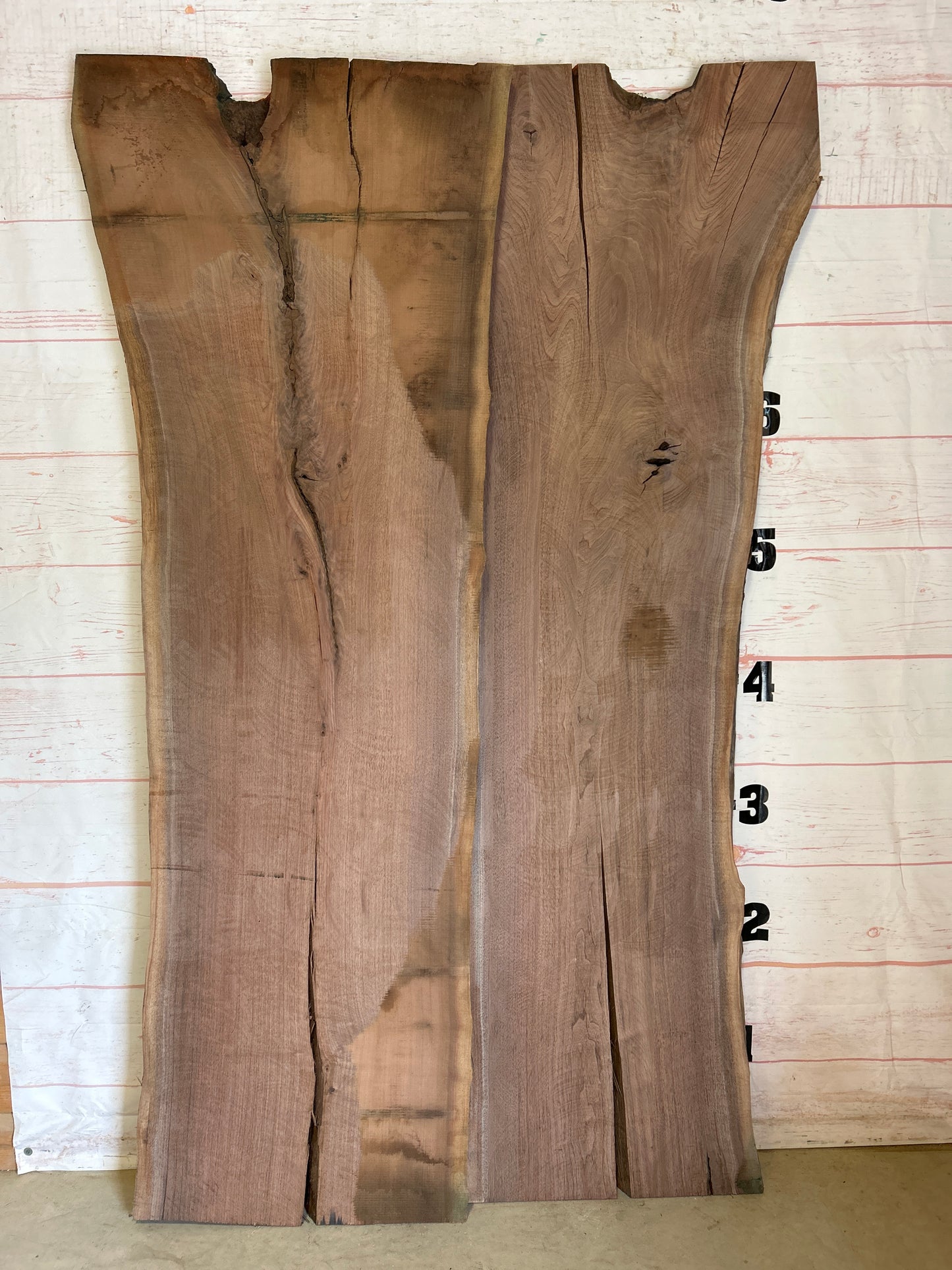 Live Edge Walnut Set Sku#25174K-88