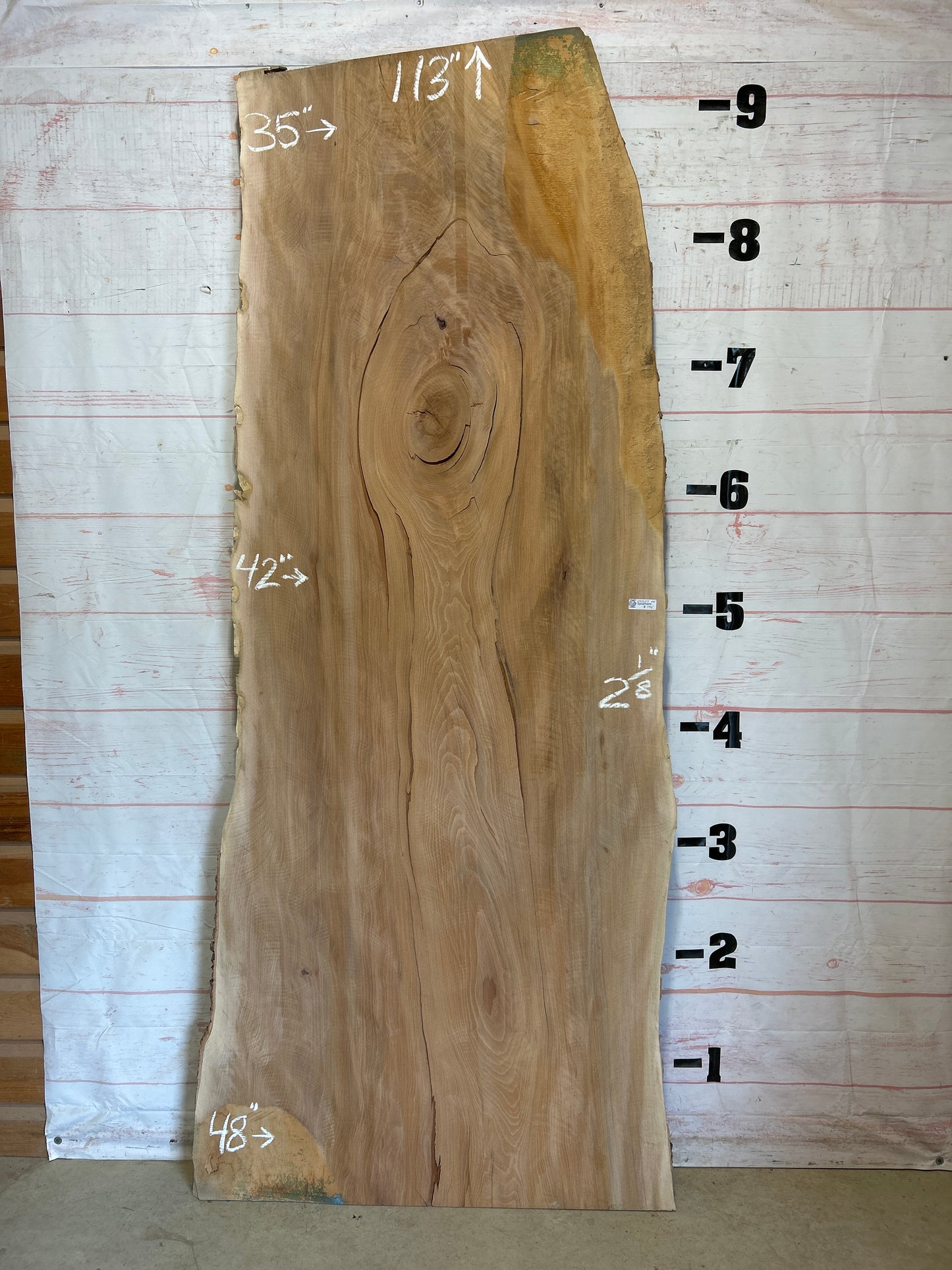 Live Edge Sycamore Sku#25527-66