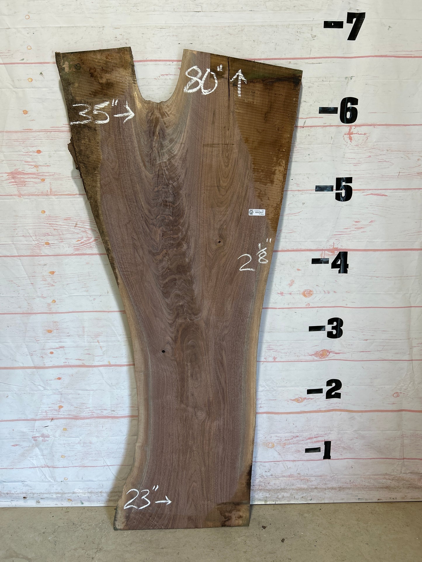 Live Edge Walnut Sku#25906-32