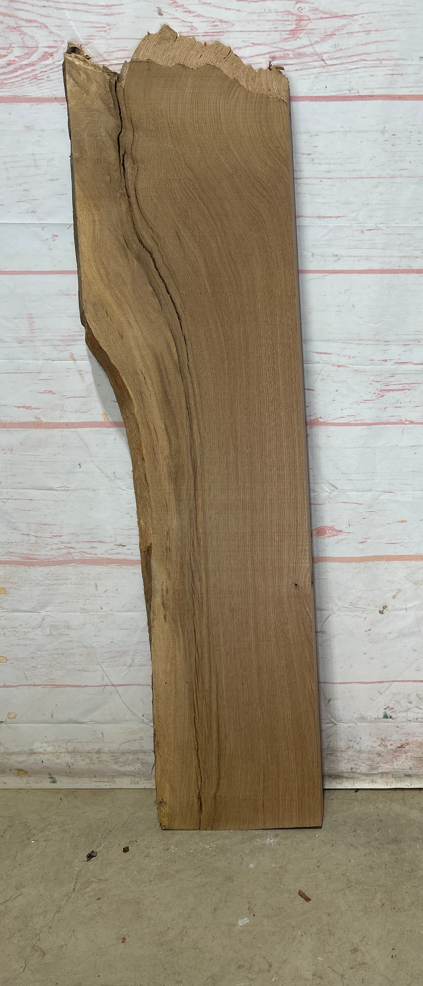 Live Edge White Oak Sku#26789-8
