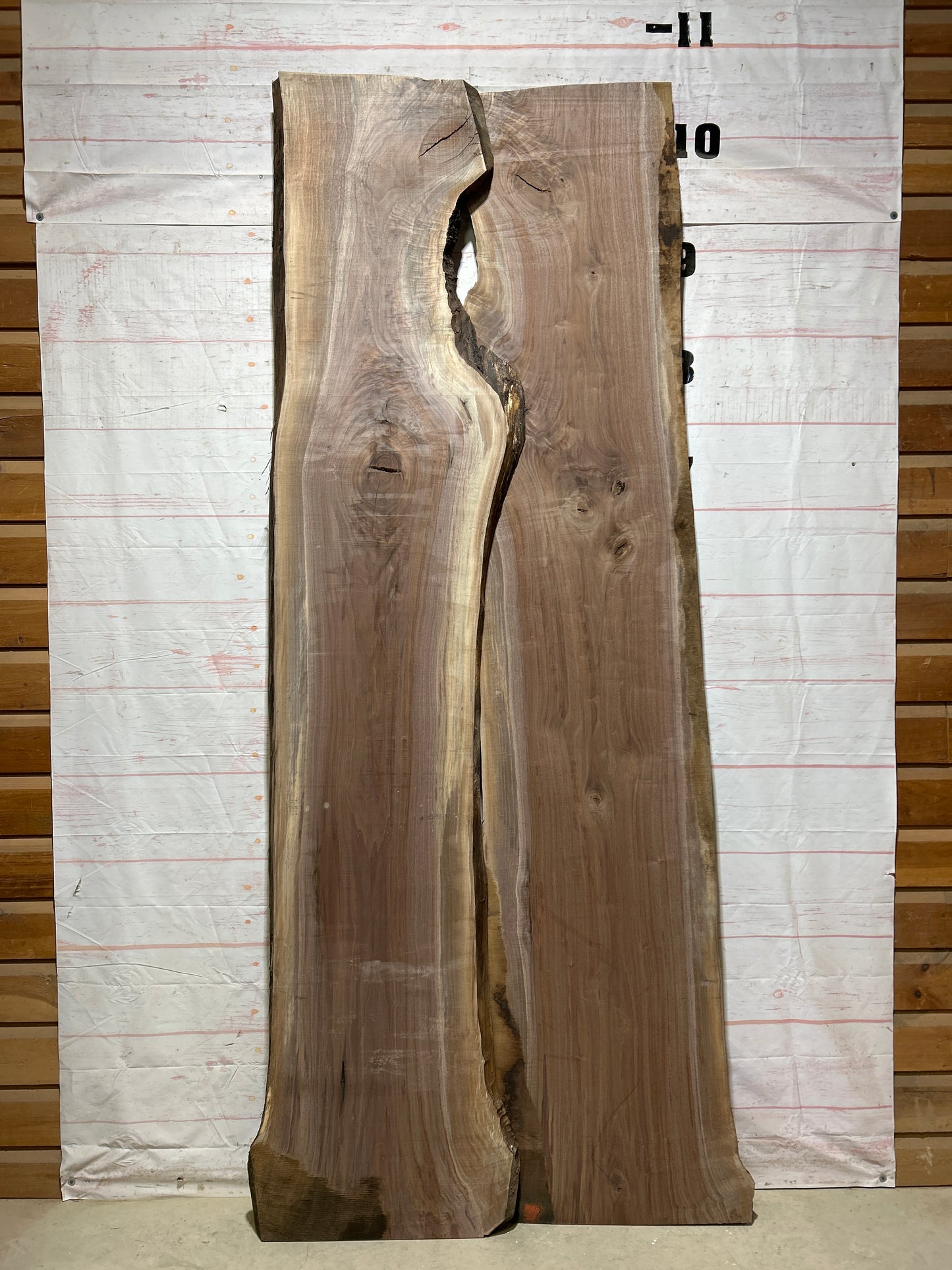Live Edge Walnut Set Sku#26844K-94