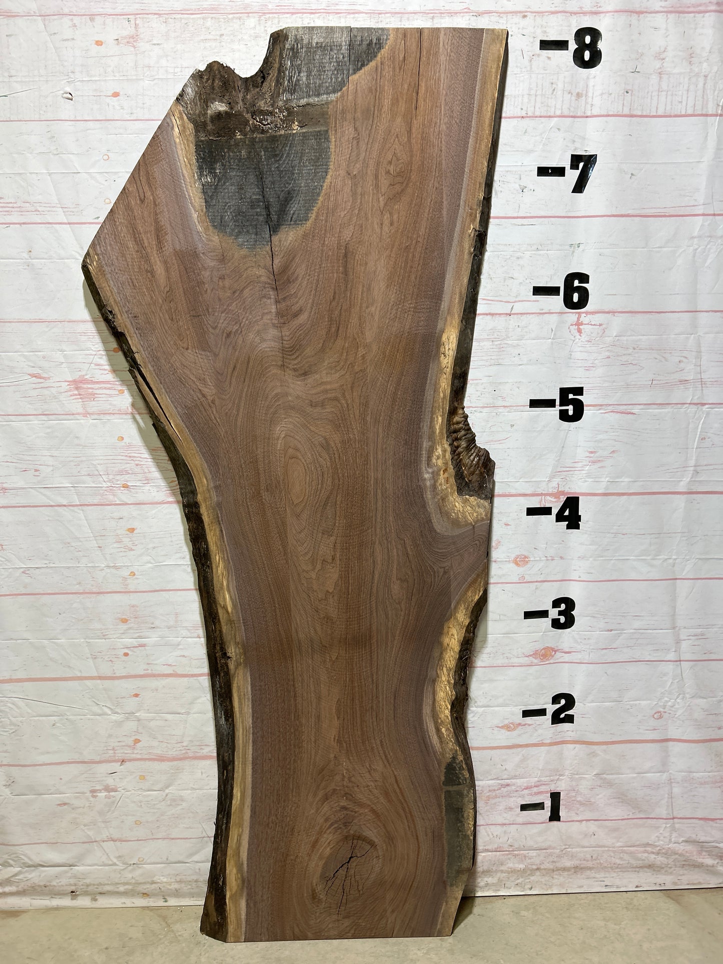 Live Edge Walnut Sku#26073K-49