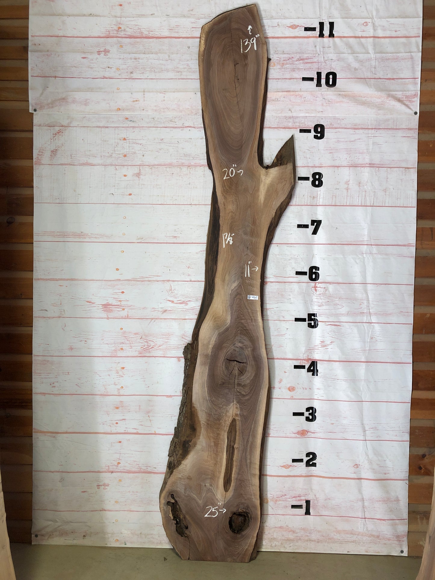 Live Edge Walnut Sku# 21360-44