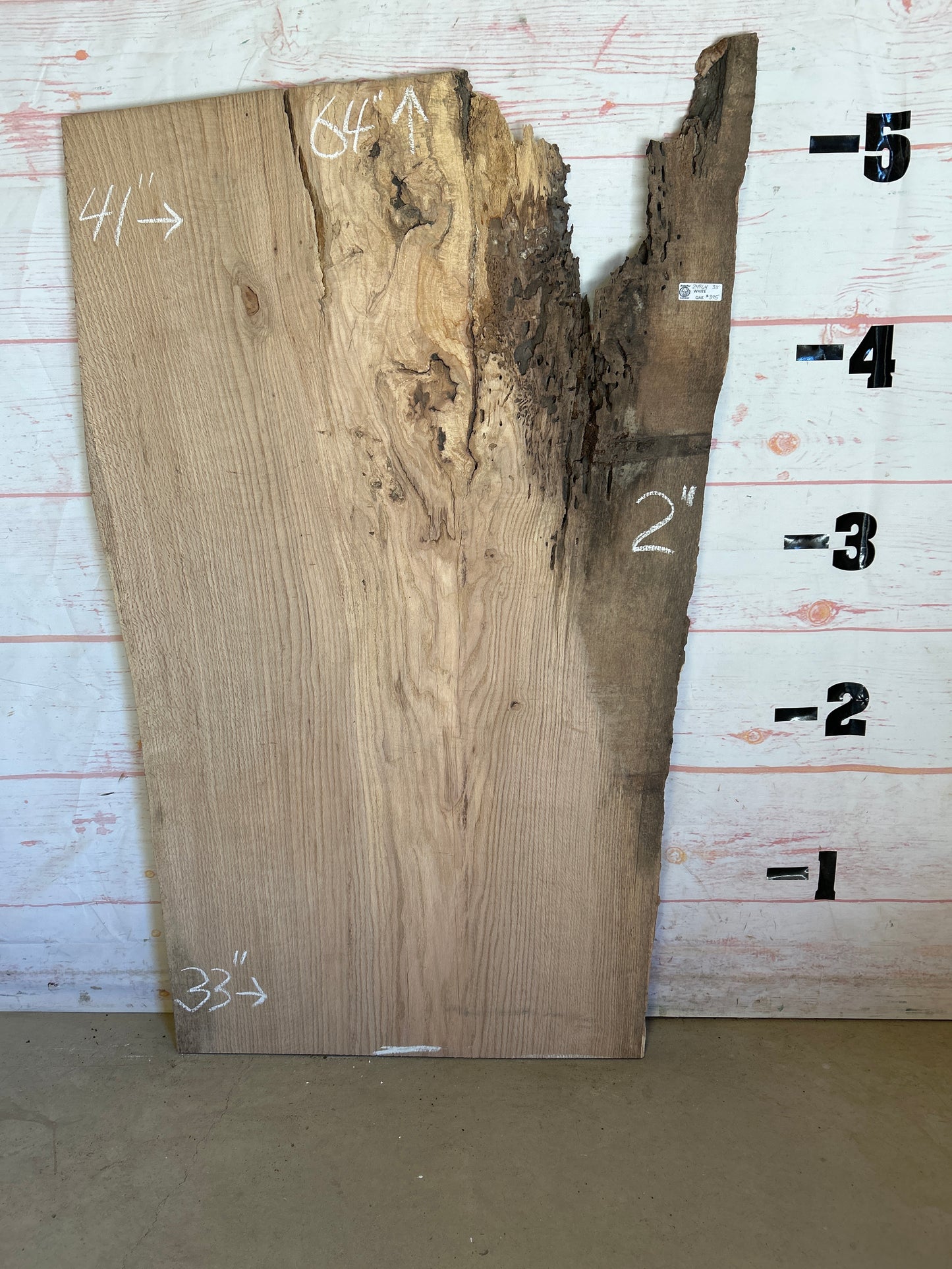 LiveEdge White Oak Sku#24964-33