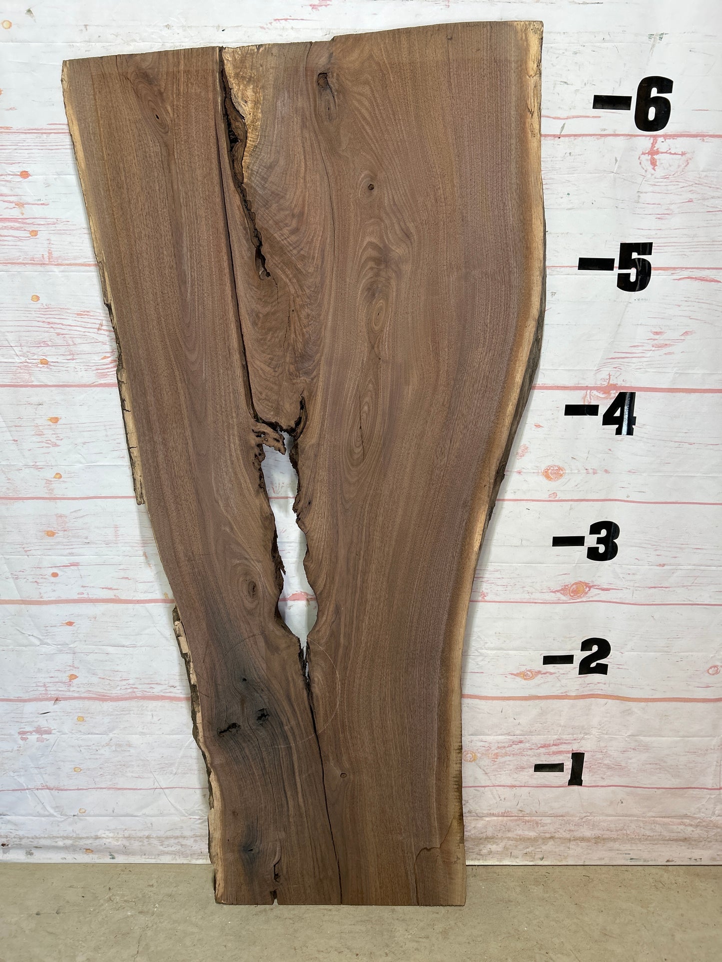 Live Edge Walnut Sku#25460-31