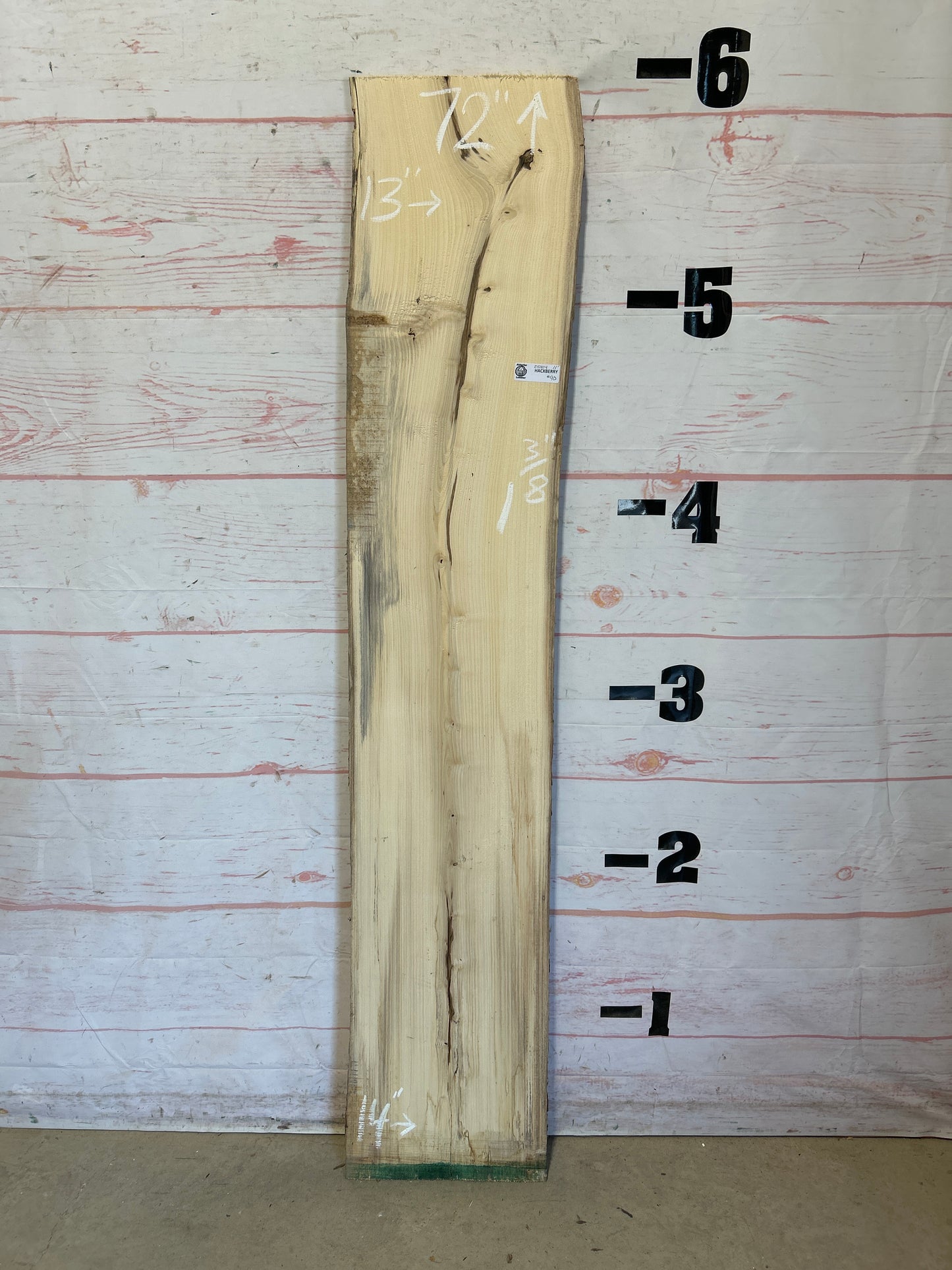 Live Edge Hackberry Sku#25804D-11