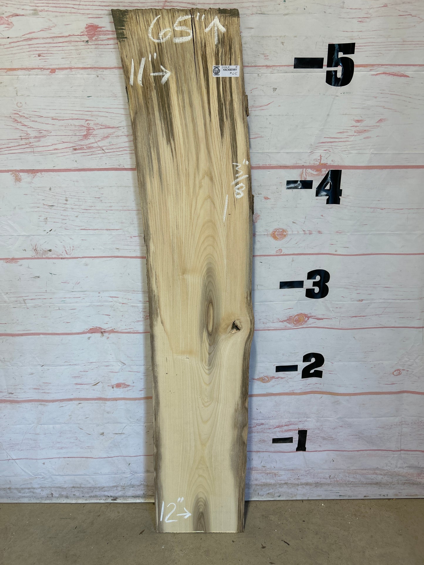 Live Edge Hackberry Sku#25813D-8