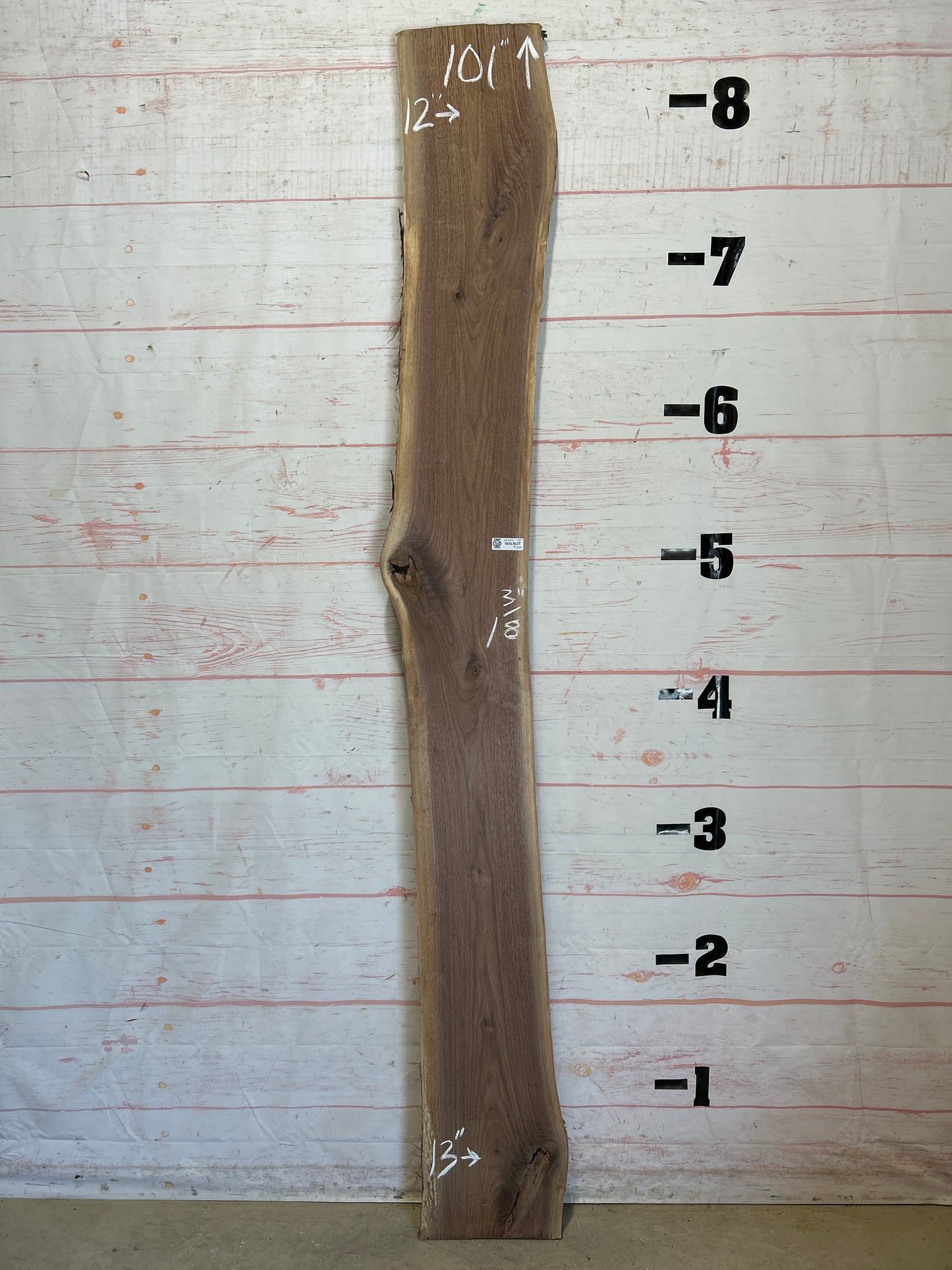 Live Edge Walnut Sku#25422M-14