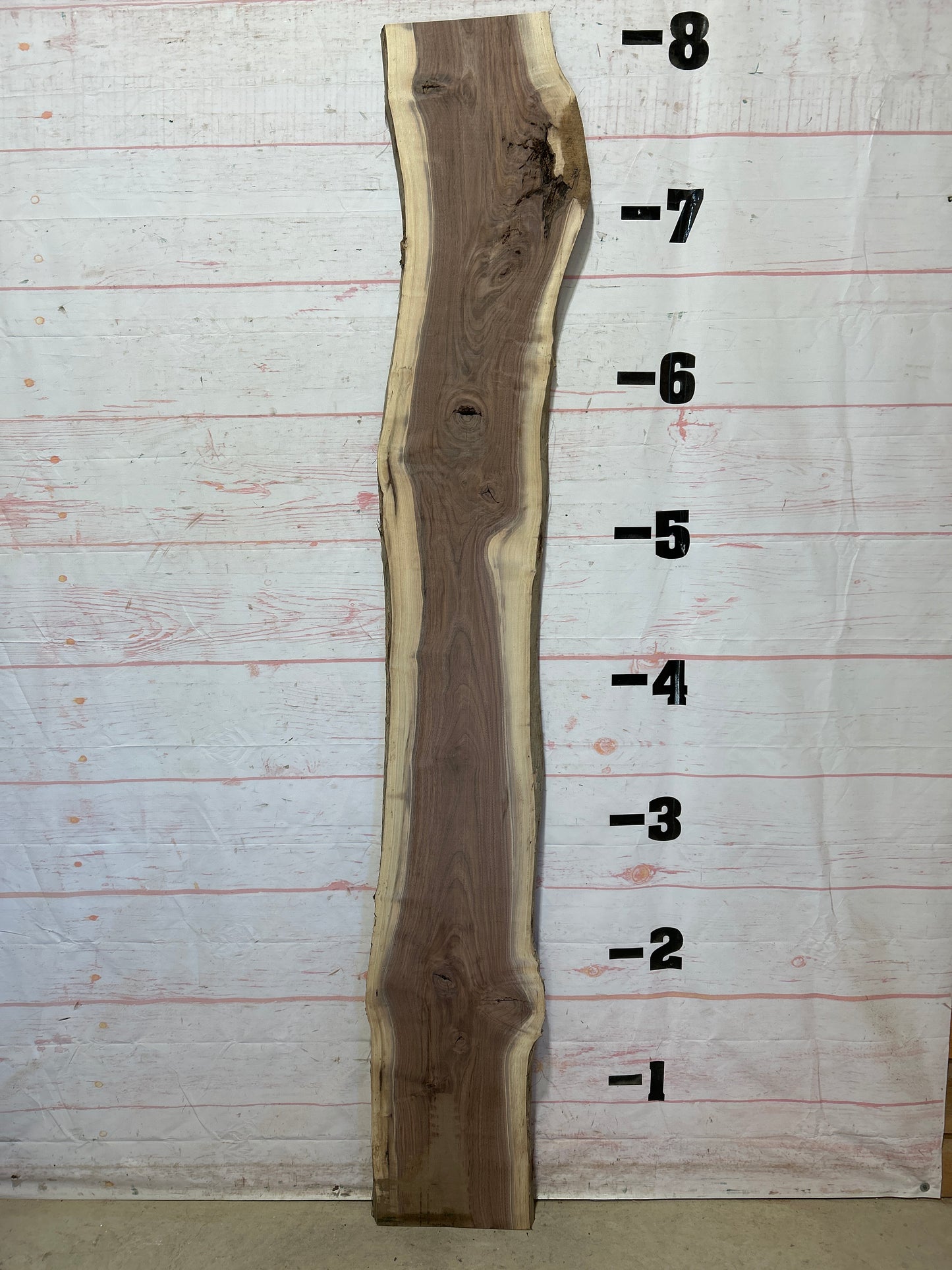 Live Edge Walnut Sku#26422M-13