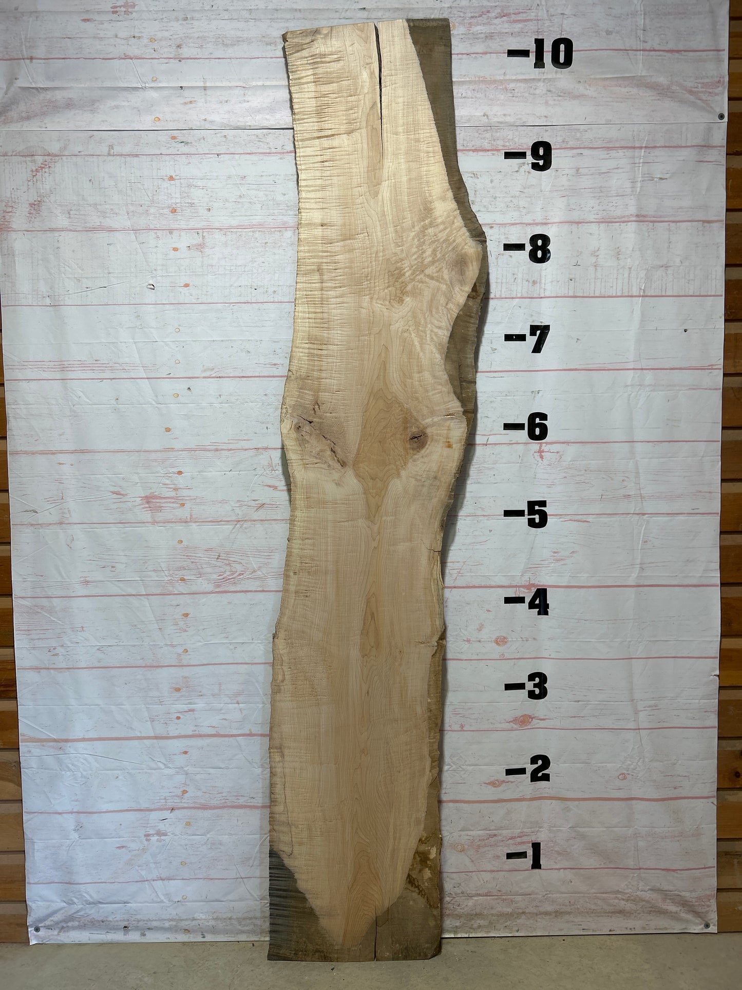 Live Edge Curly Maple Sku#26034-35