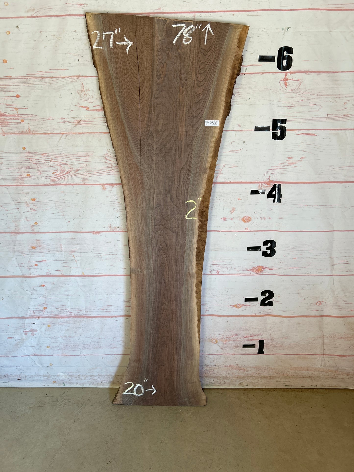 Live Edge Walnut Sku#23638SP1-26