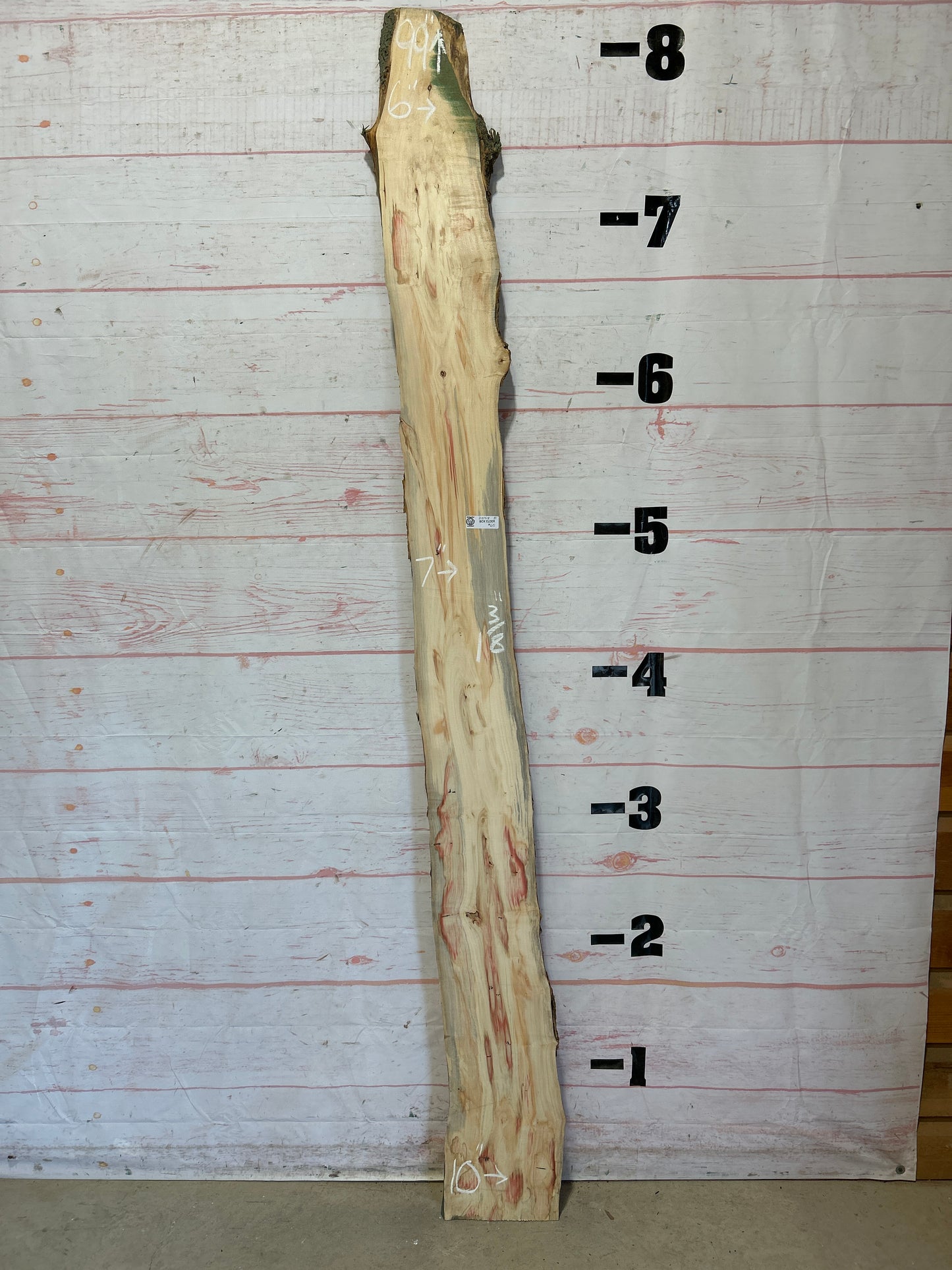 Live Edge Box Elder Sku#25718D-8