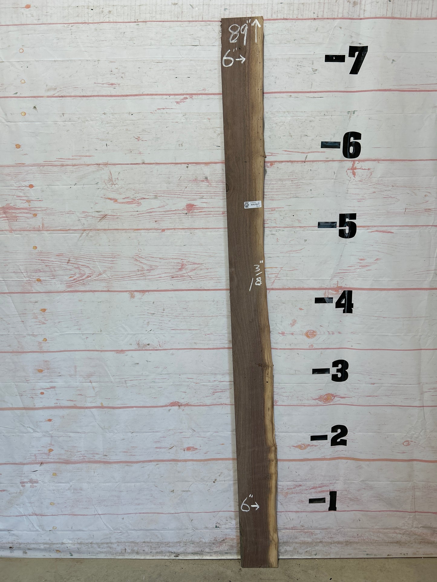 Live Edge Walnut Sku#25954C-6