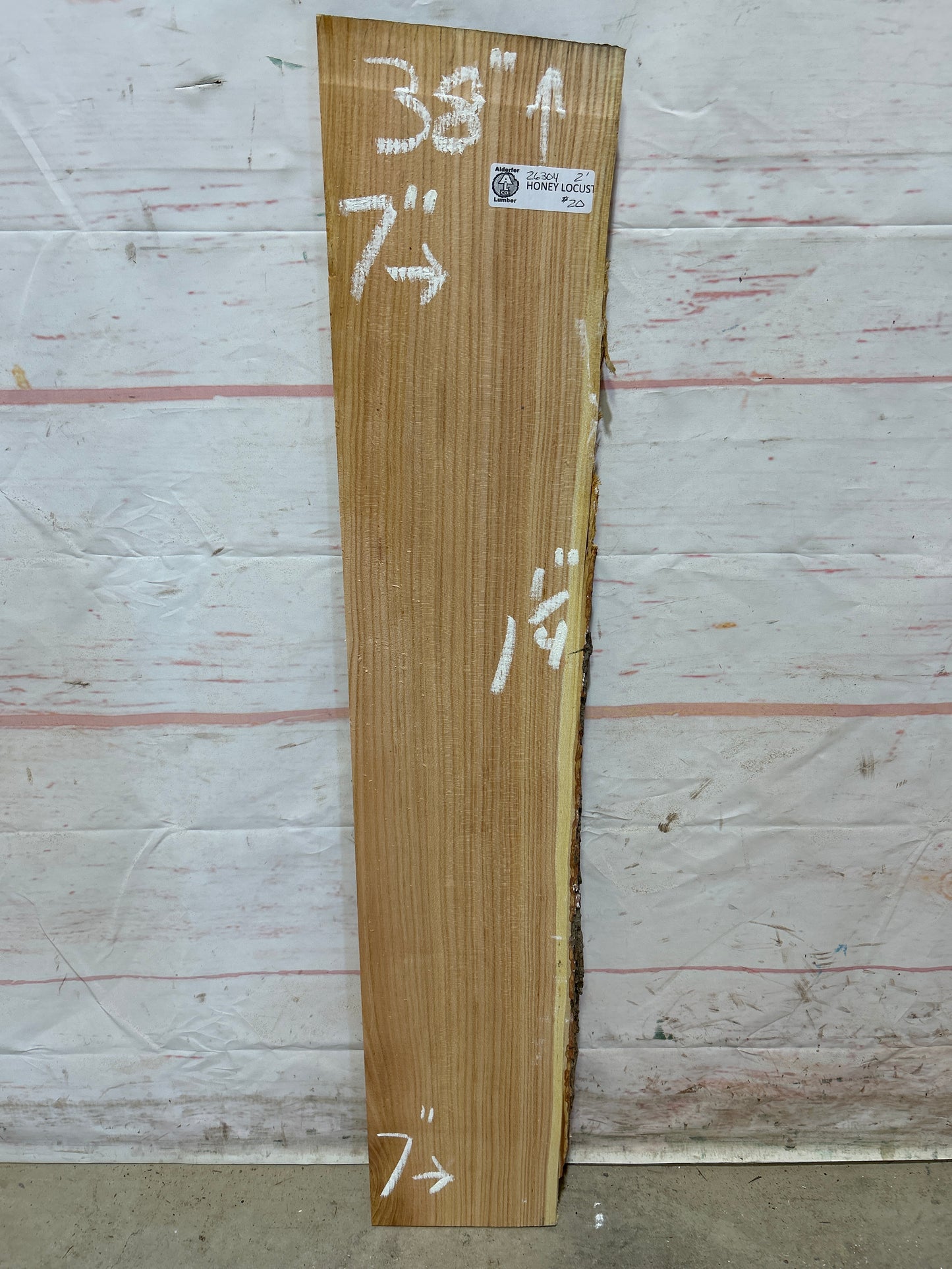 Live Edge Honey Locust Sku#26304M-2