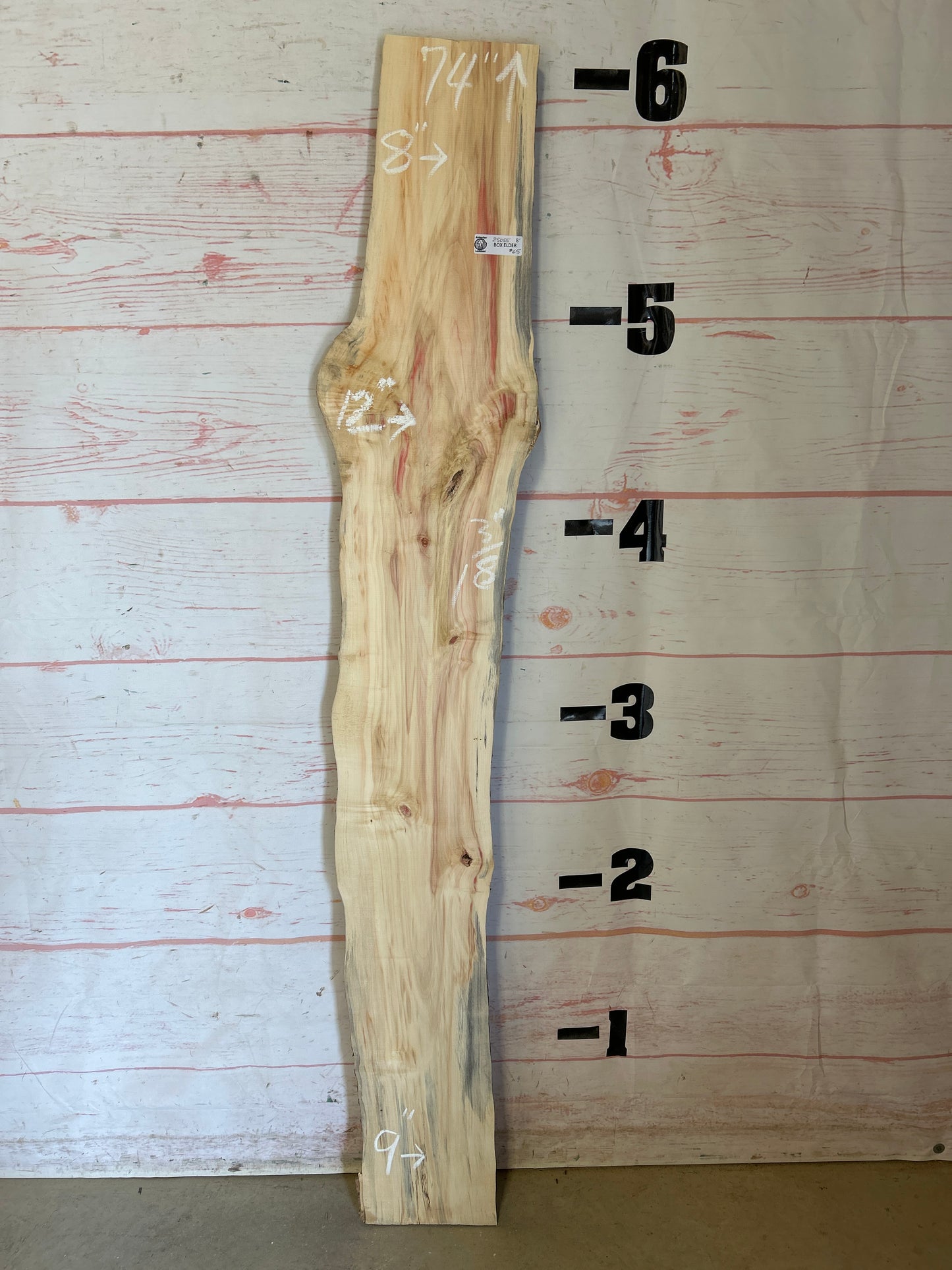Live Edge Box Elder Sku#25055D-8