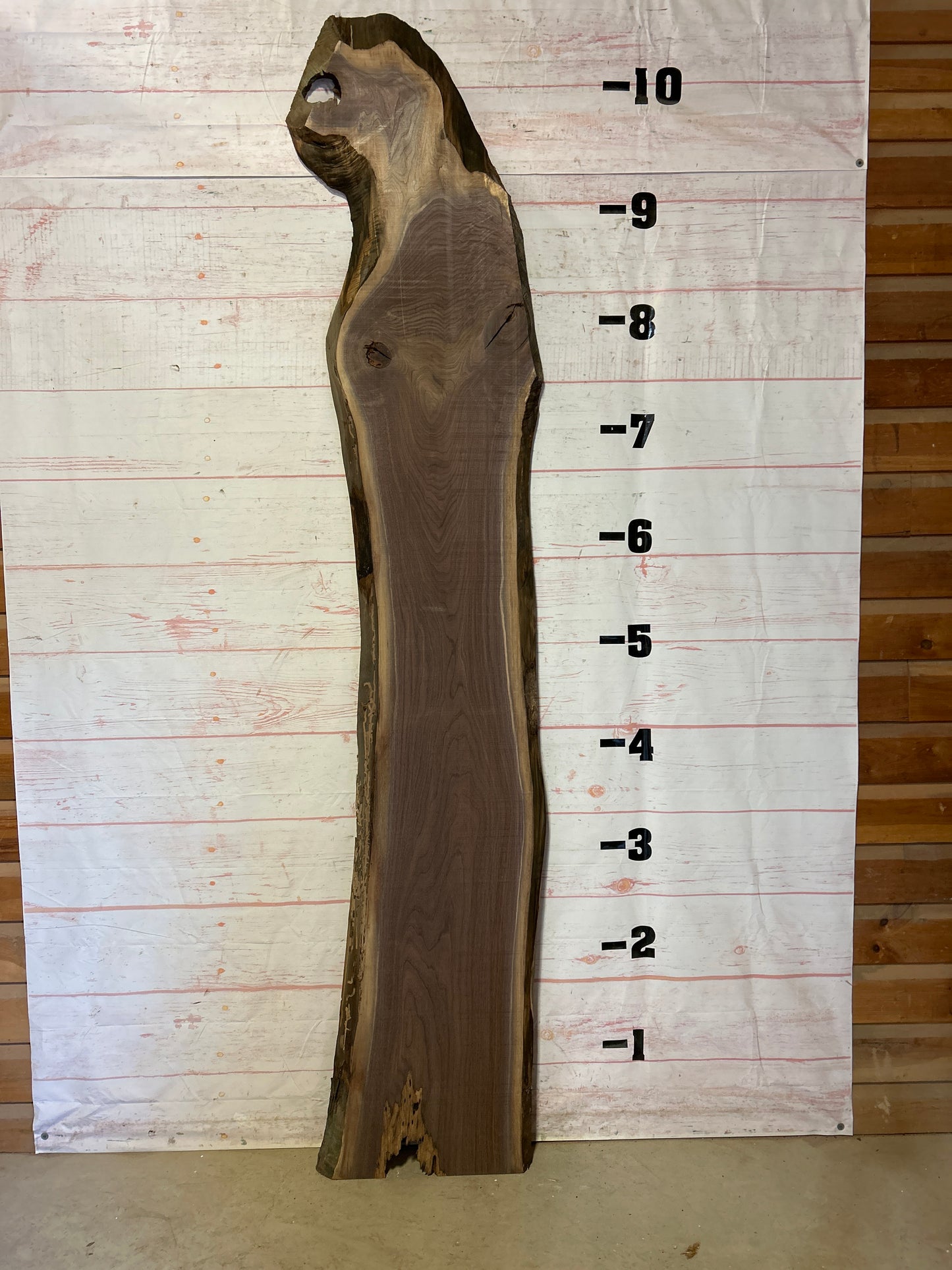 Live Edge Walnut Sku#24698-39