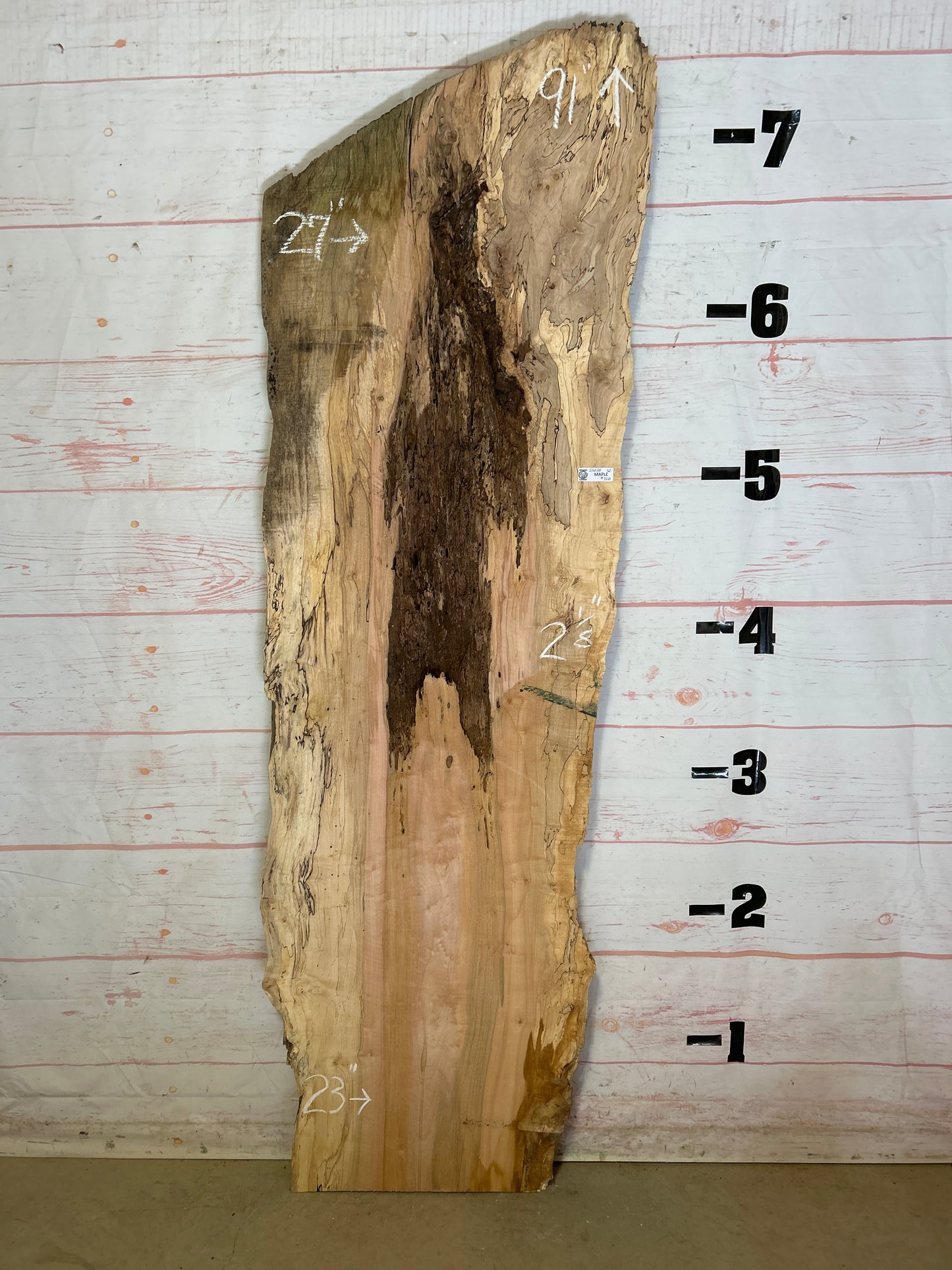 Live Edge Maple Sku#25038B-32