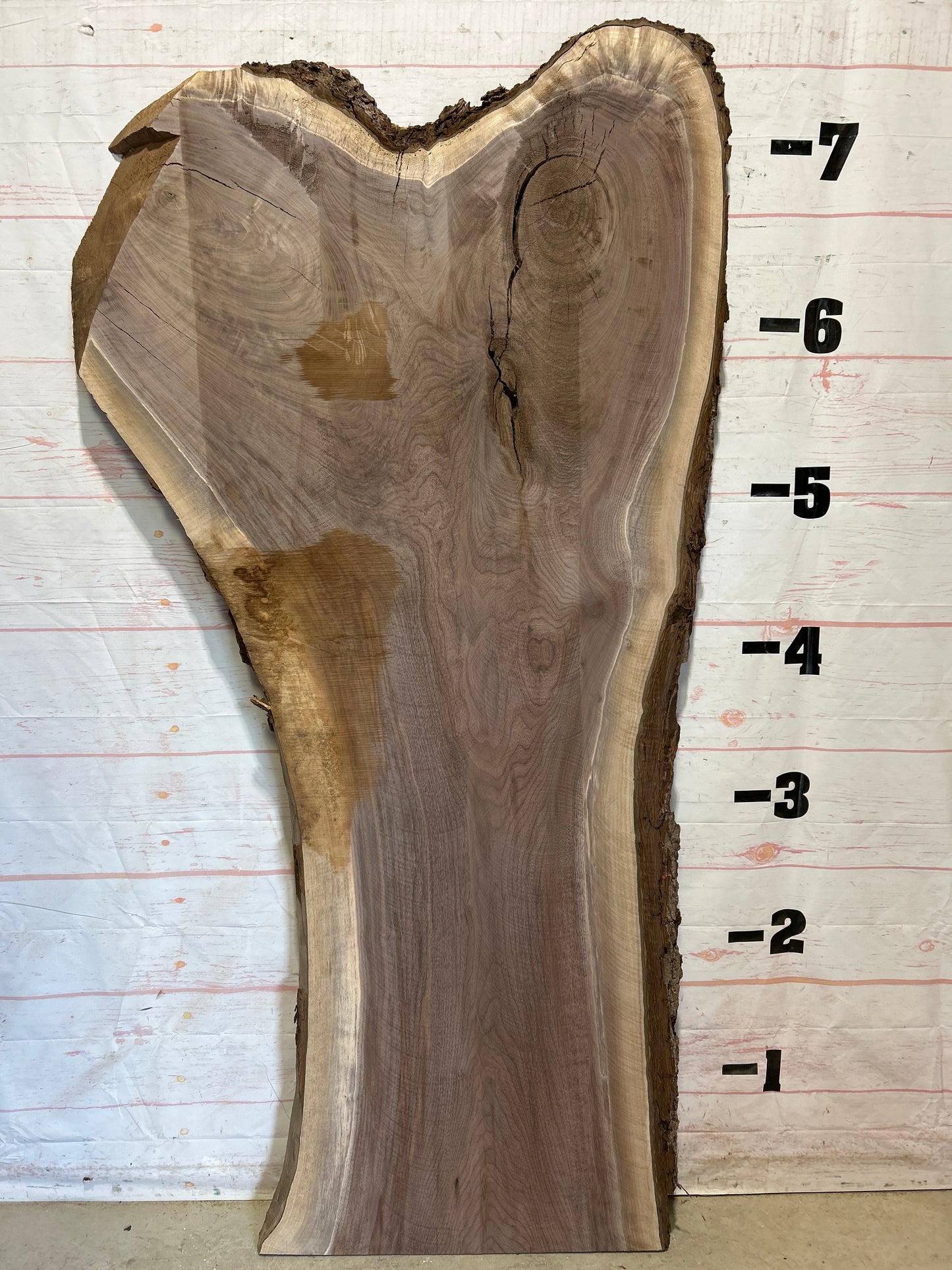 Live Edge Walnut Sku#26492-49