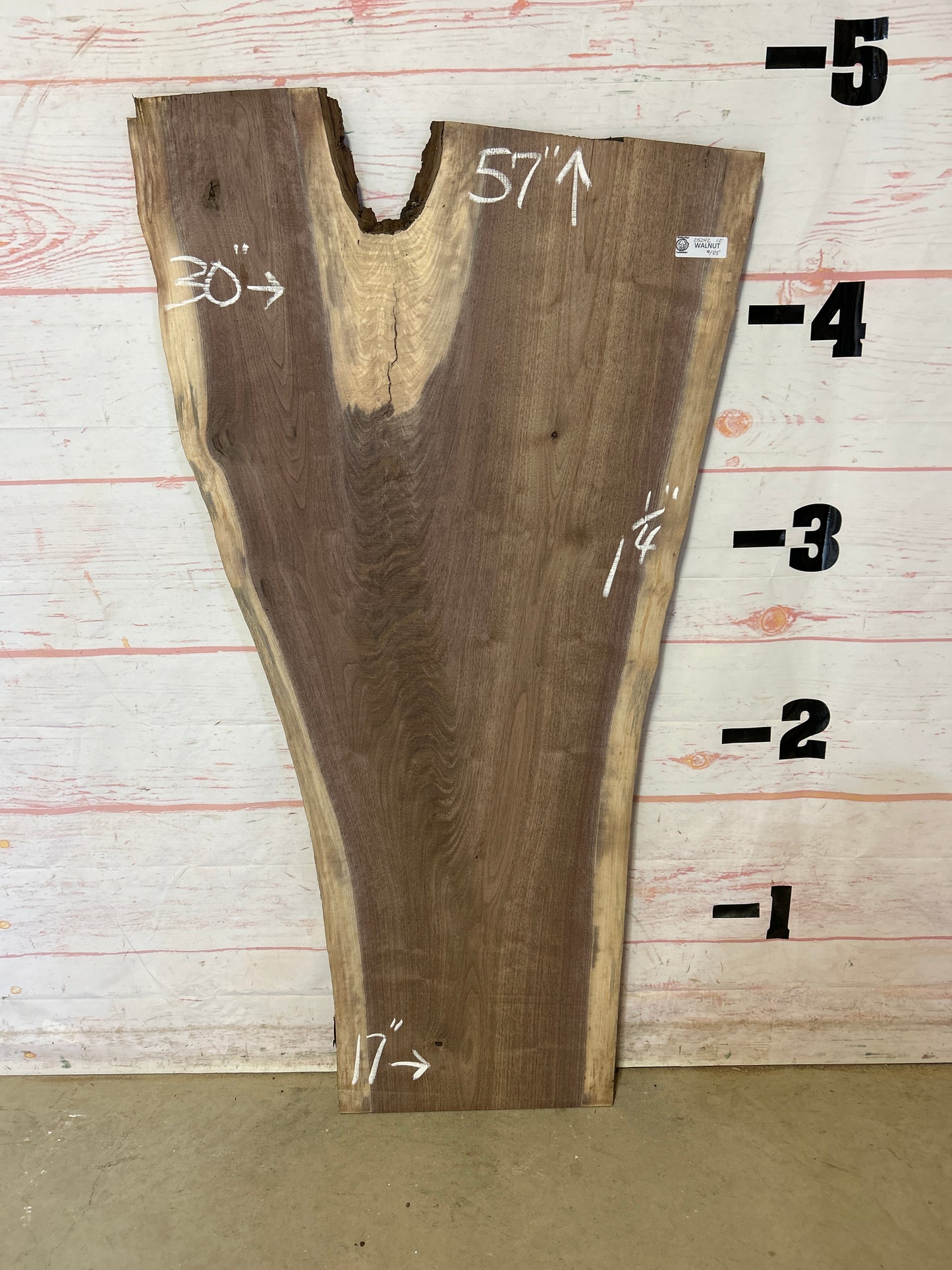Live Edge Walnut Sku#25242M-12