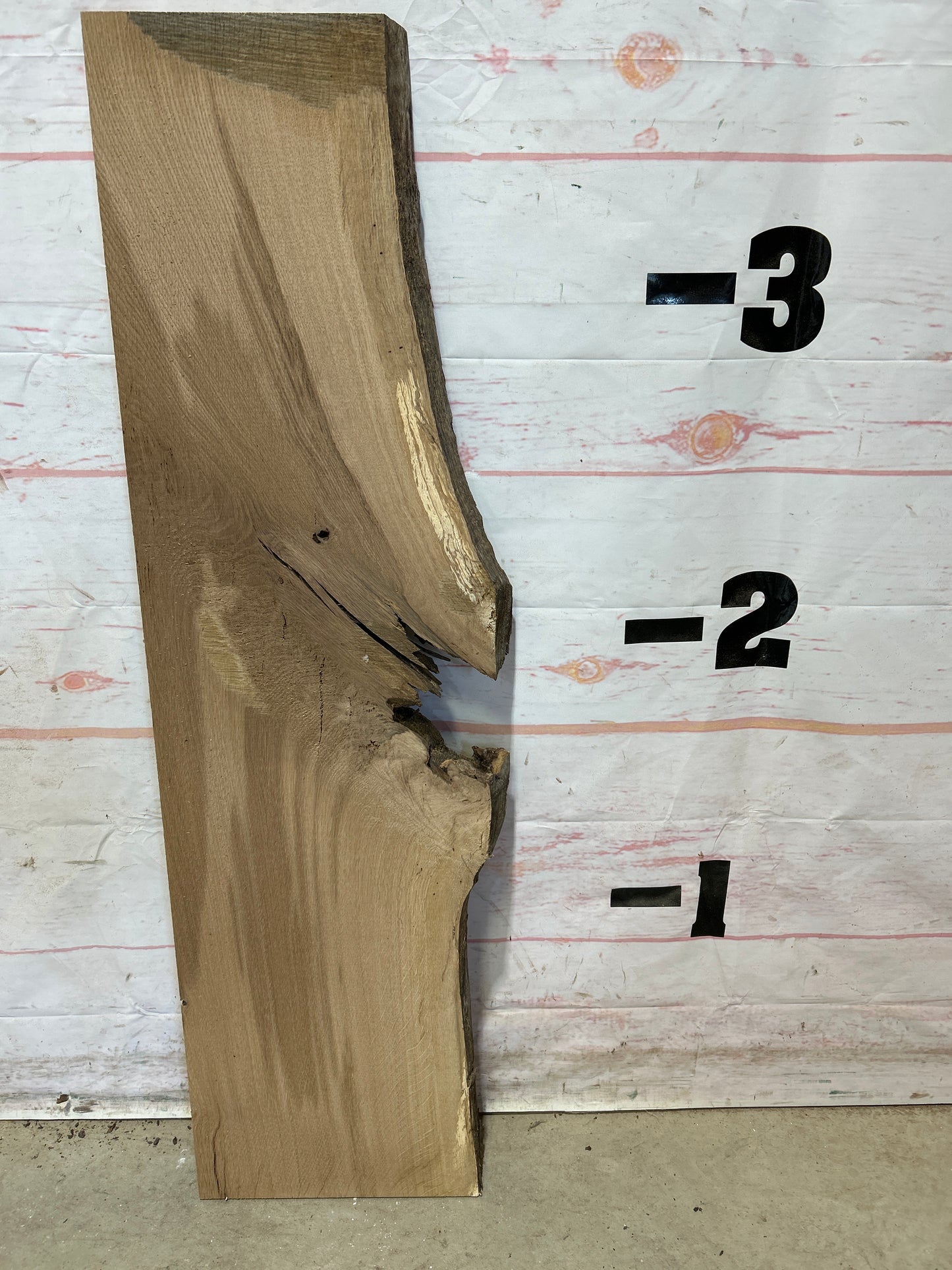 Live Edge White Oak Sku#26502M-6