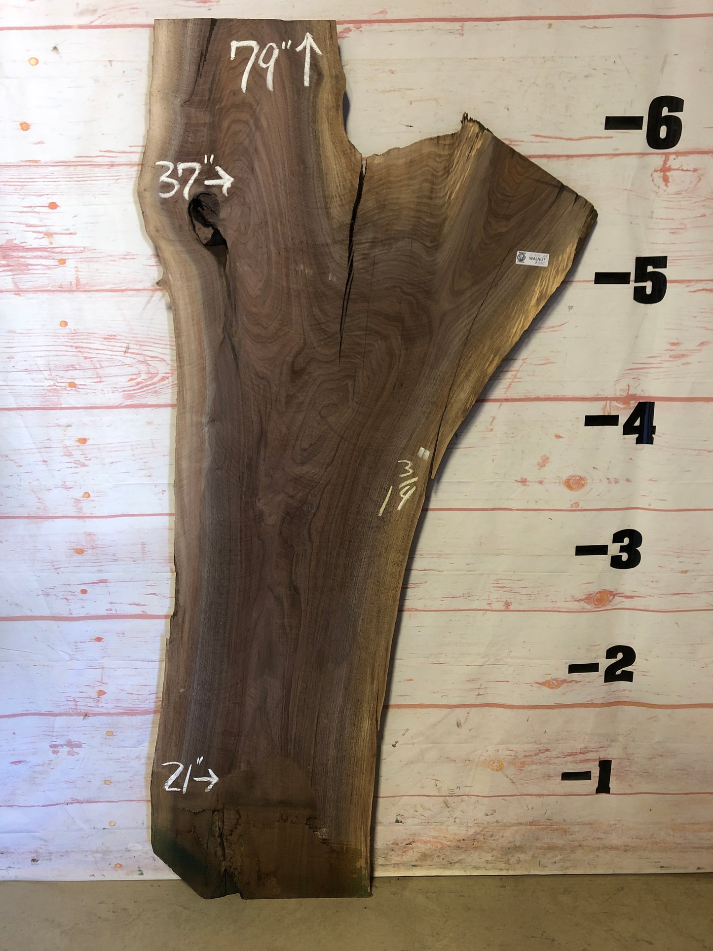 Live Edge Walnut Sku# 21955A-28